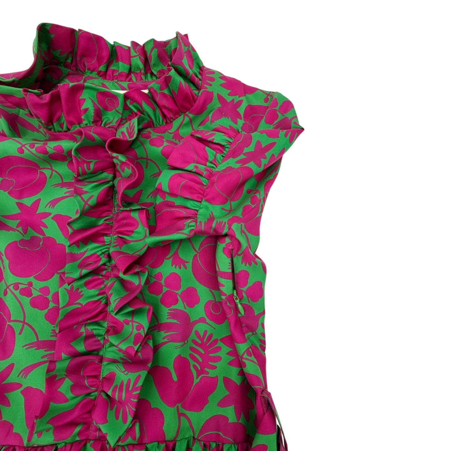 LA DOUBLEJ Long And Sassy Dress in Ceramica Silk S