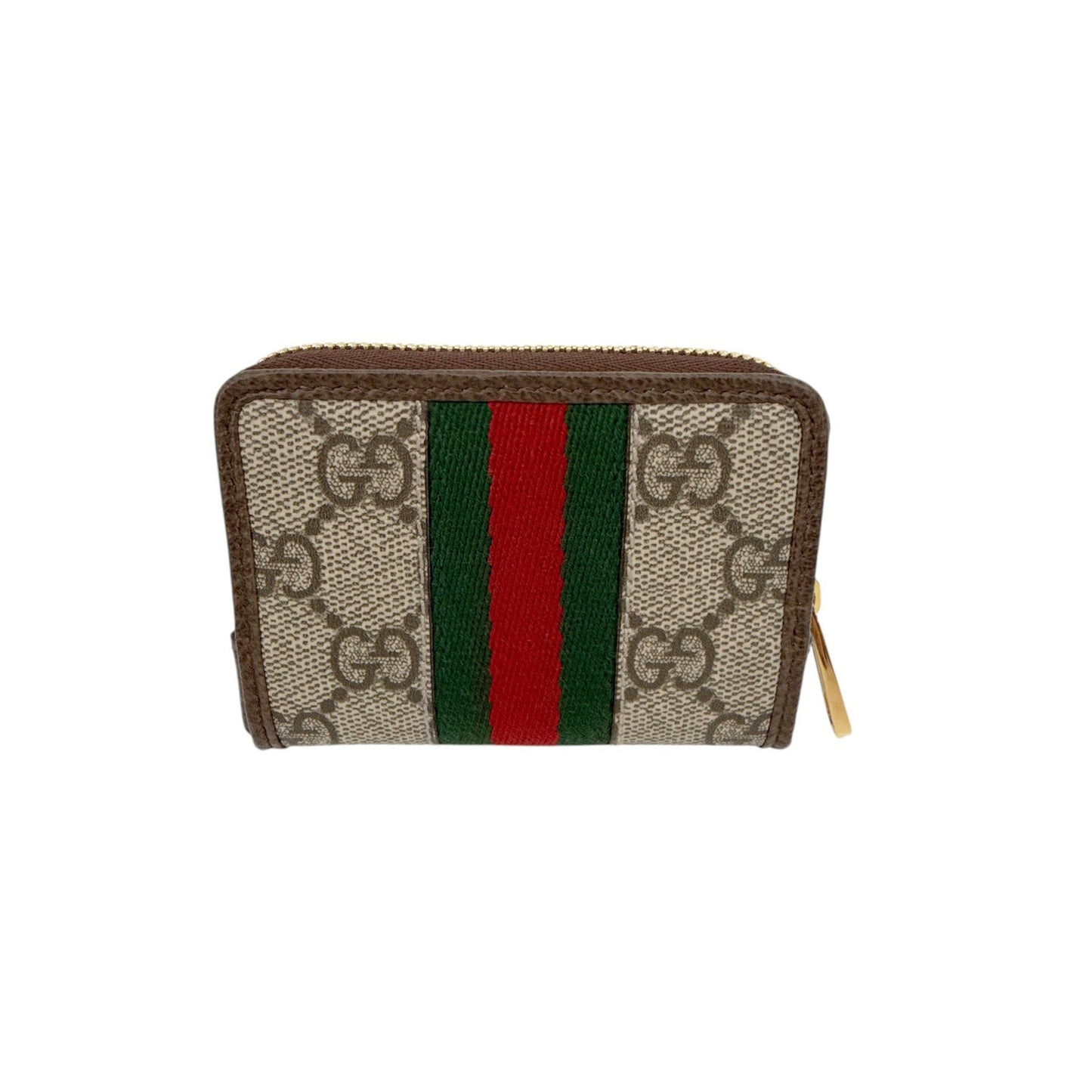 GUCCI GG Supreme Monogram Web Playing Card Case Wallet