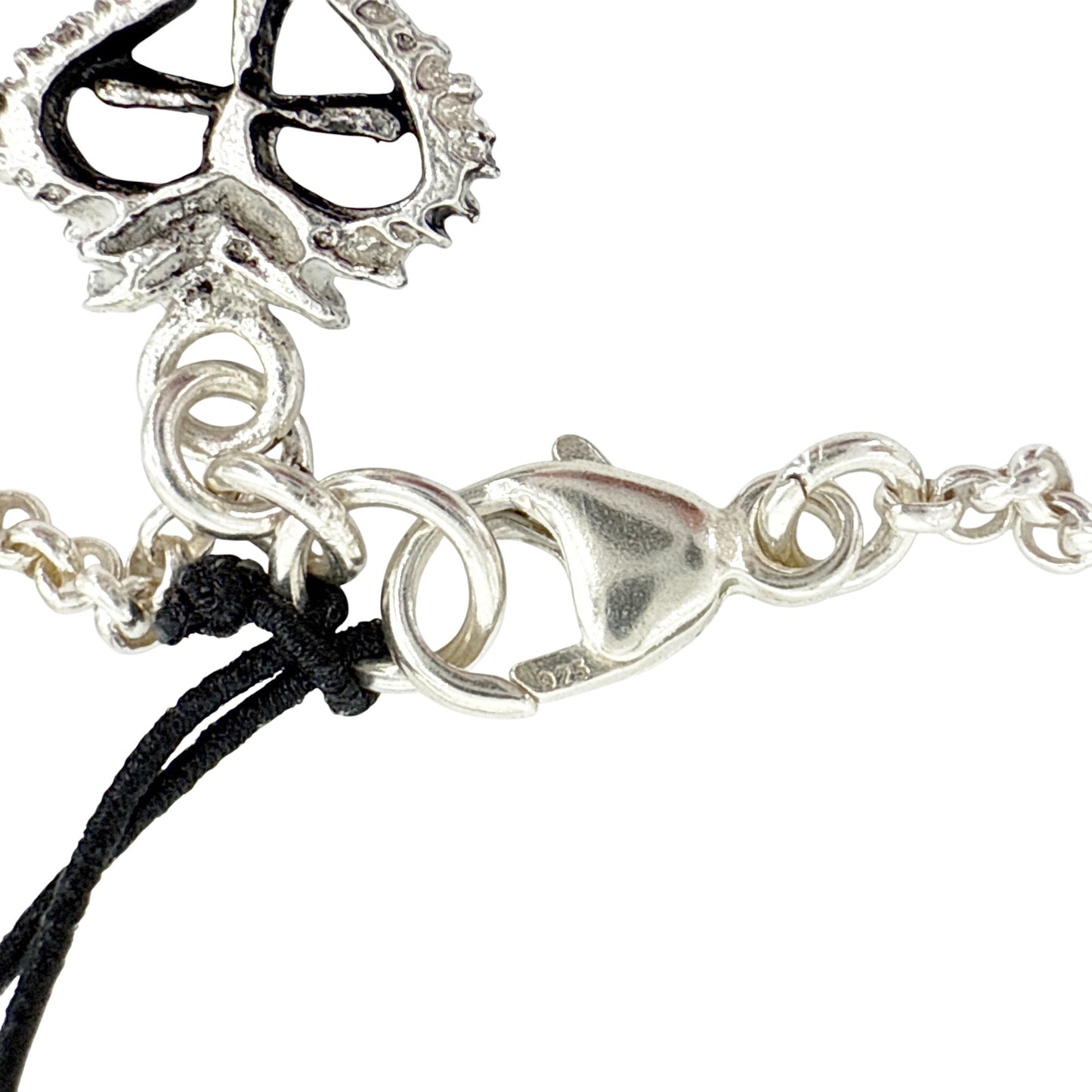 VIRGINS SAINTS & ANGELS VSA Petite Cloister Sacred Heart Charm SS Necklace