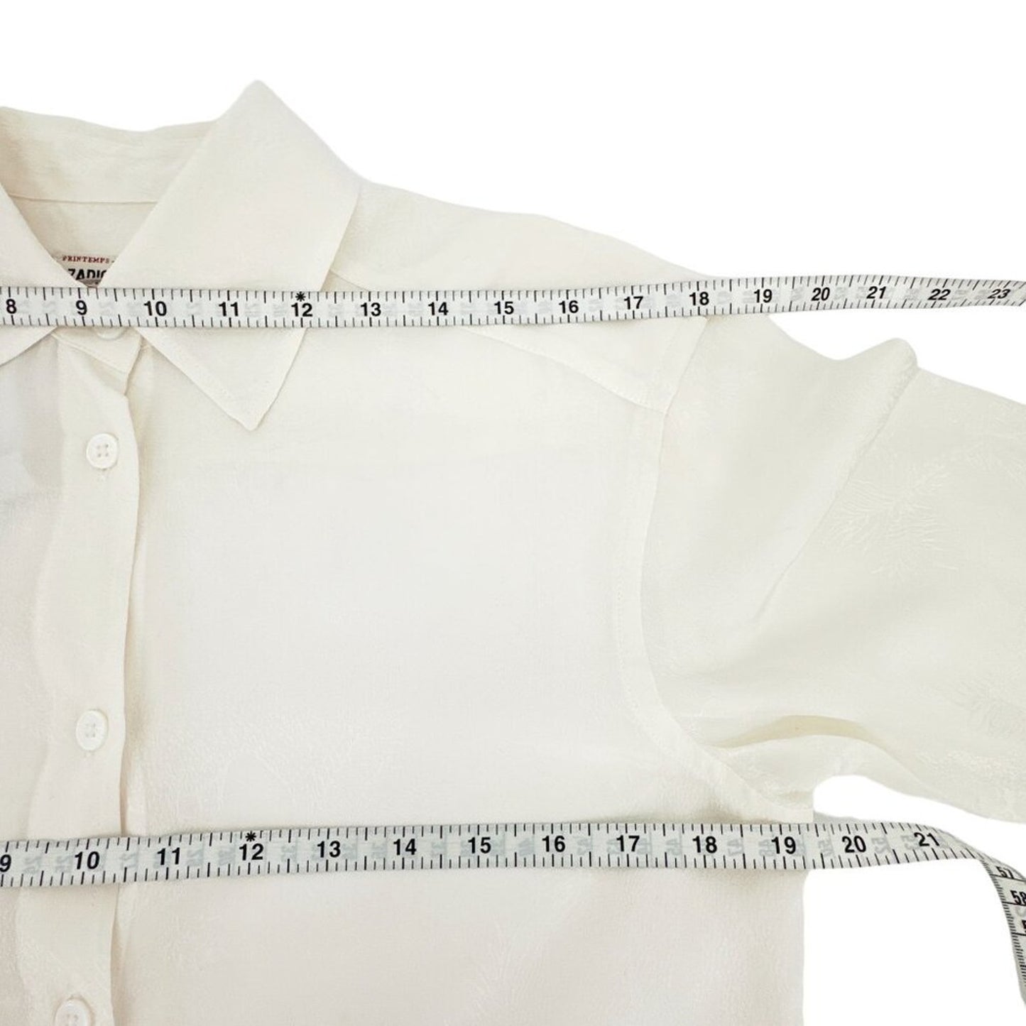 ZADIG & VOLTAIRE Tais Jac Leo Bisous Shirt XS