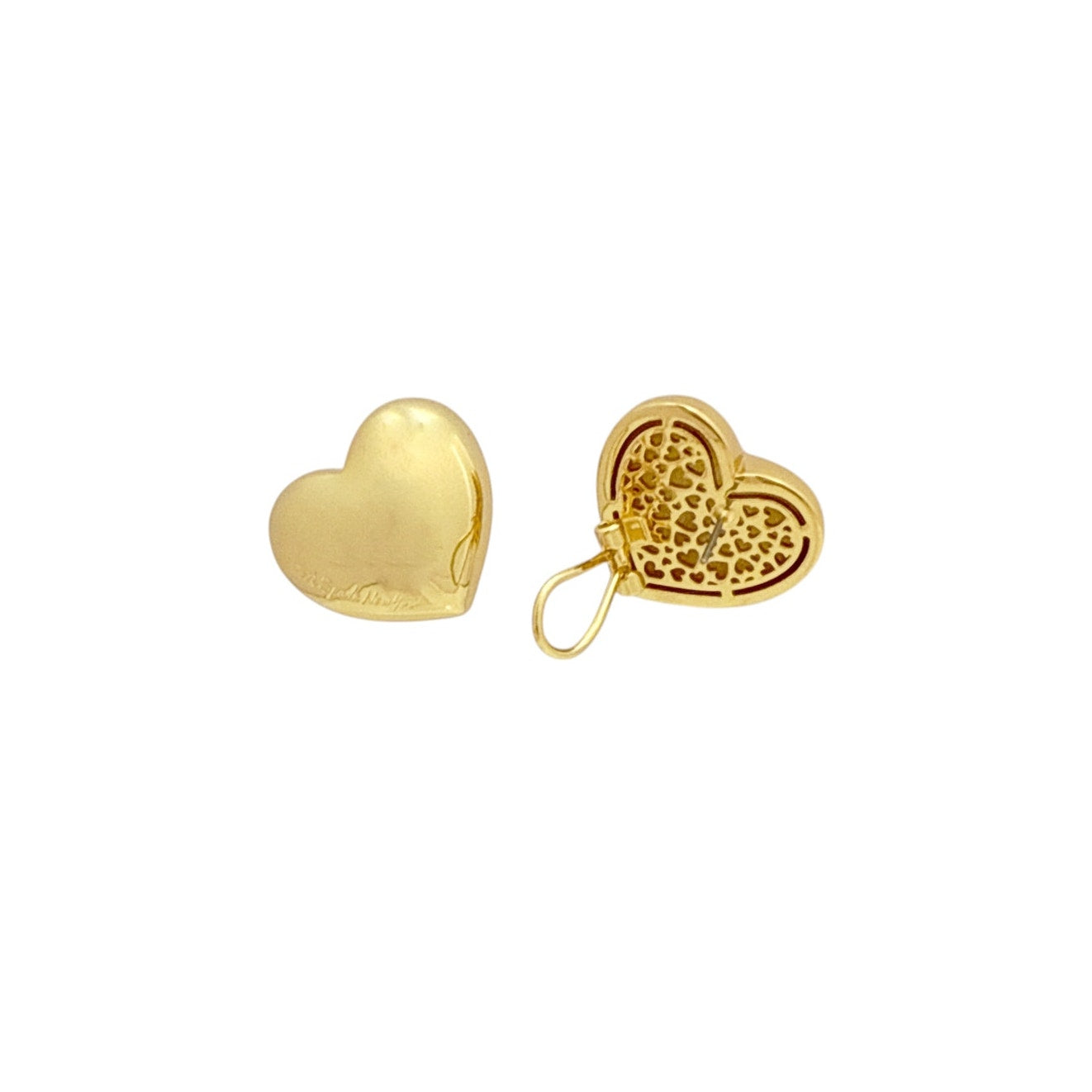 KATE SPADE New York Heart You Statement Studs in Gold