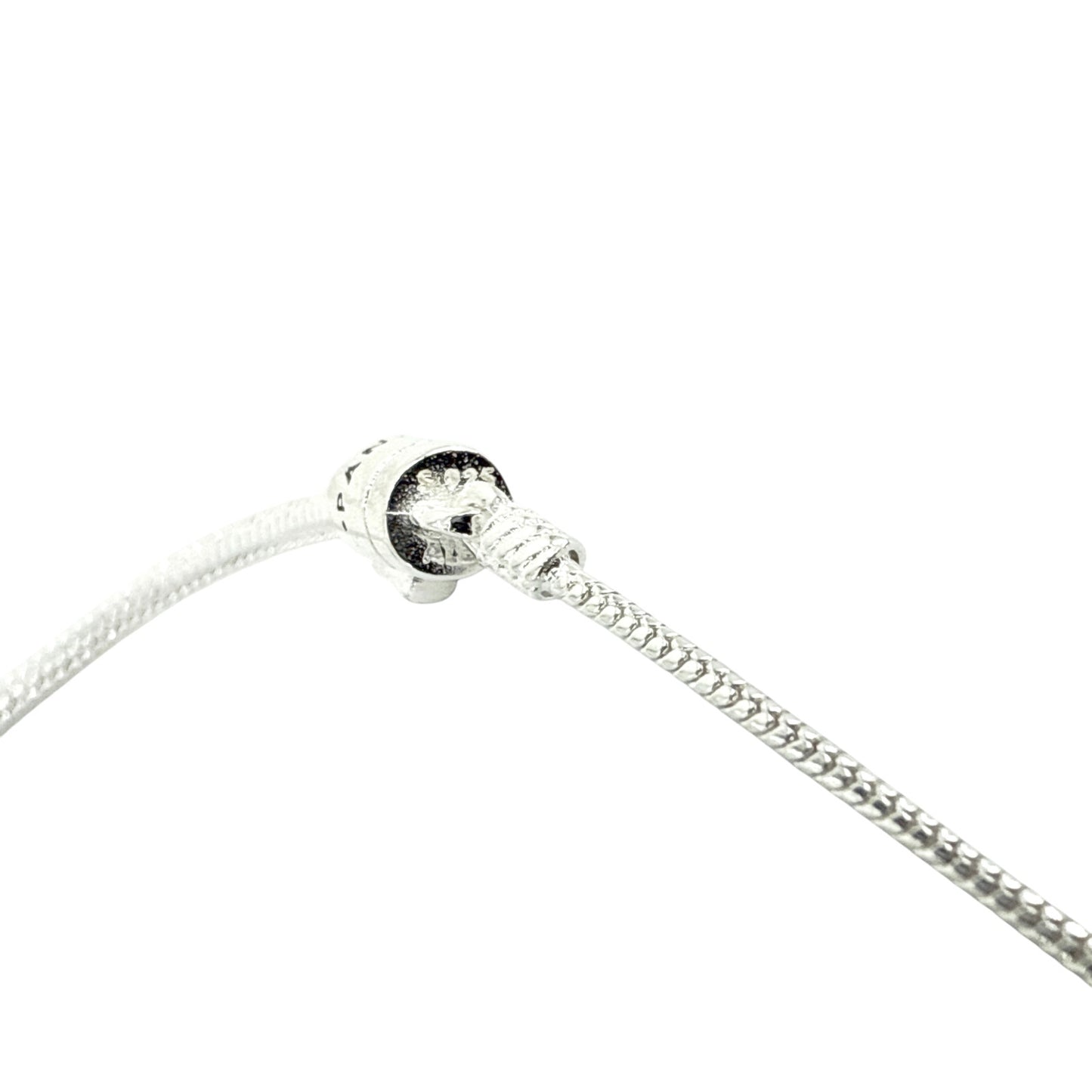 PANDORA Moments Snake Chain Slider Bracelet in Silver