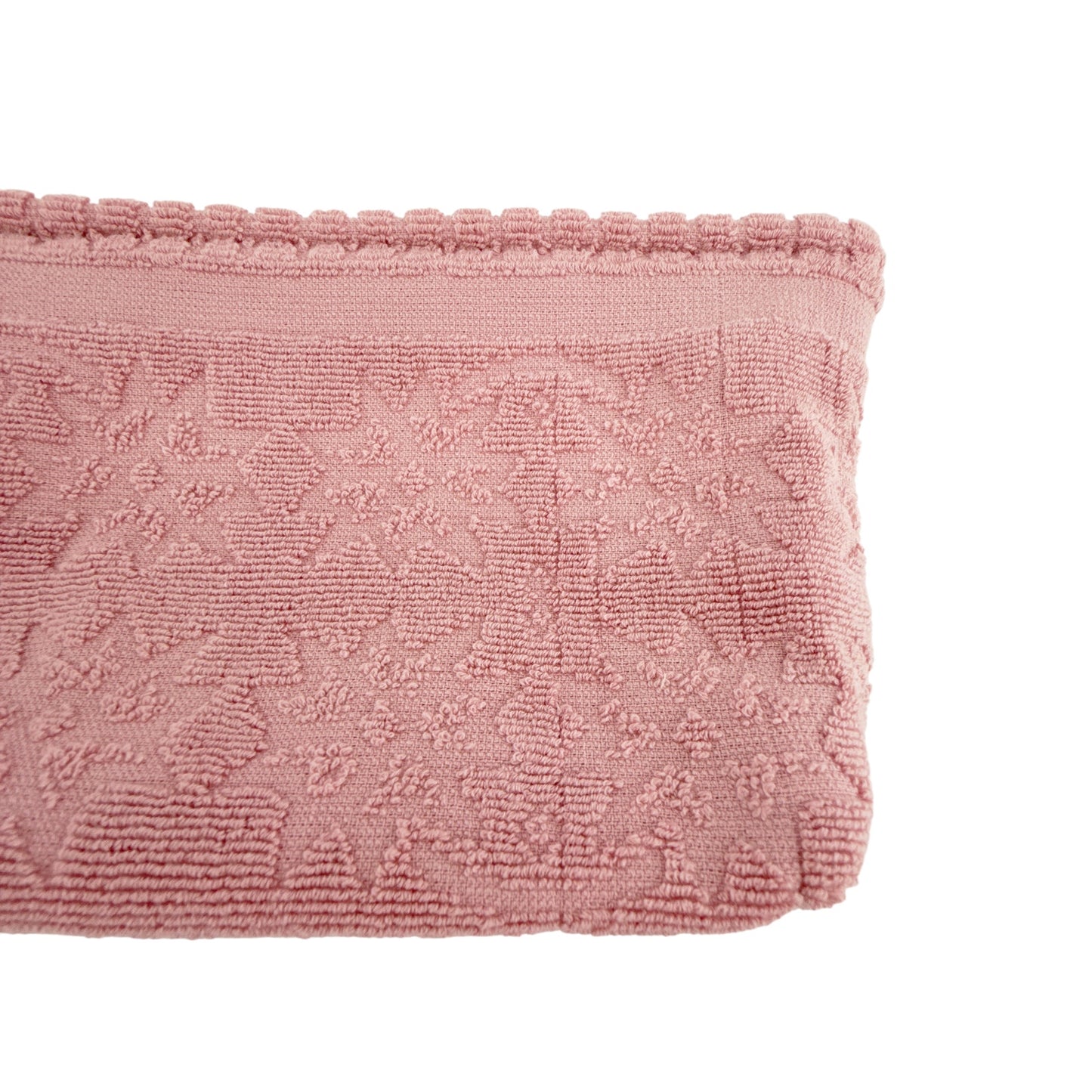 LALLA Marrakech Petit Walakin Eponge Clutch in Blush Pink