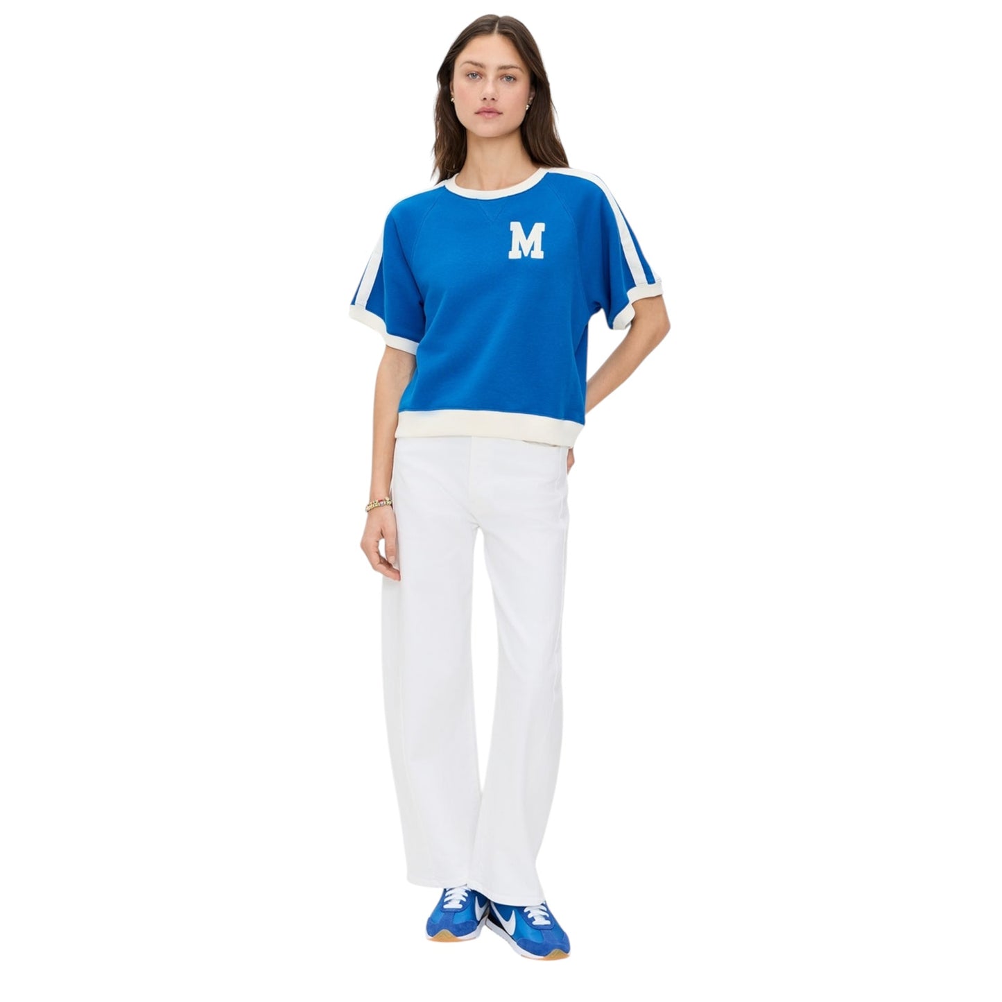 MOTHER The Vintage Concert Racer Tee in Waterboy S