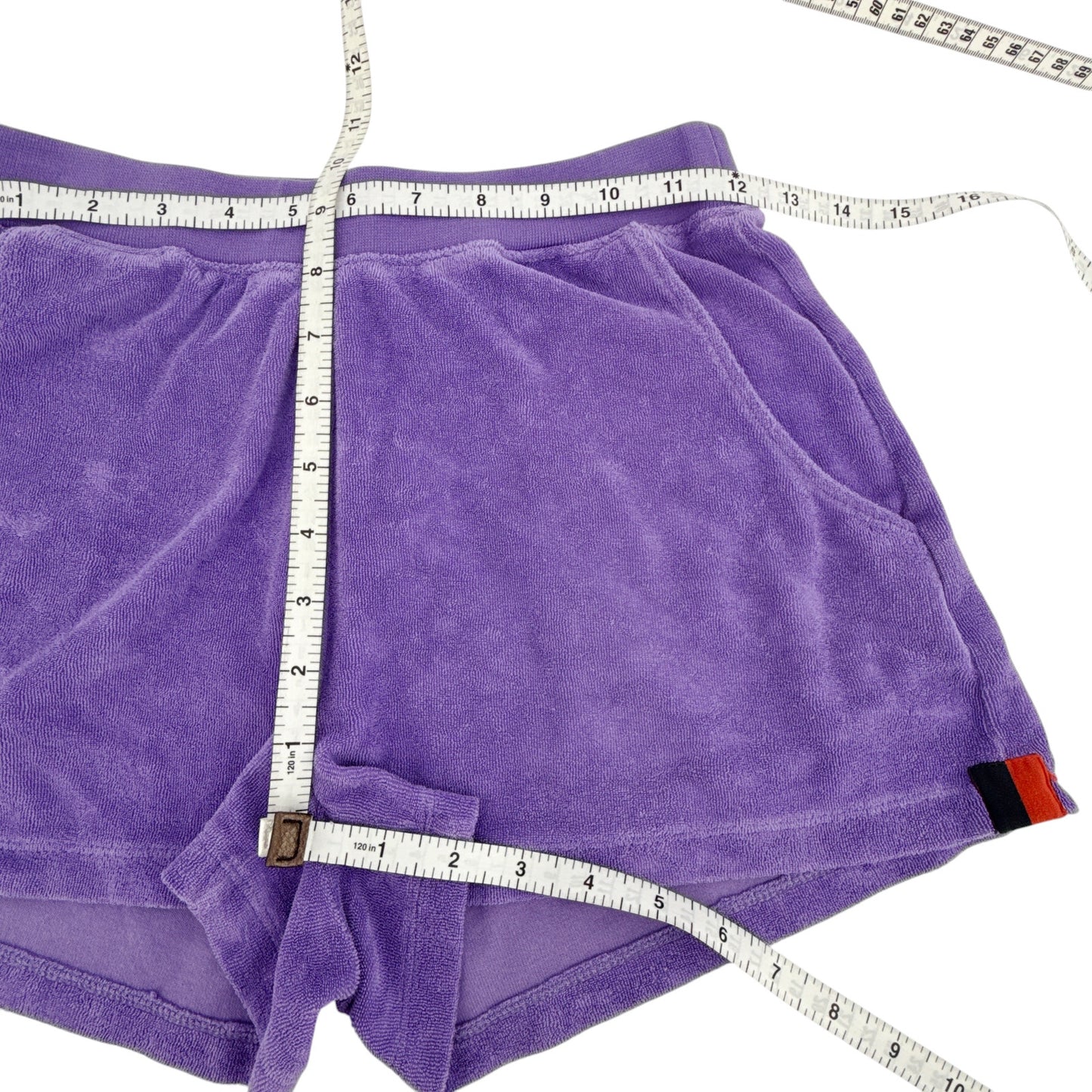 KULE The Terry Franny & Terry Venus Short Set in Grape XS