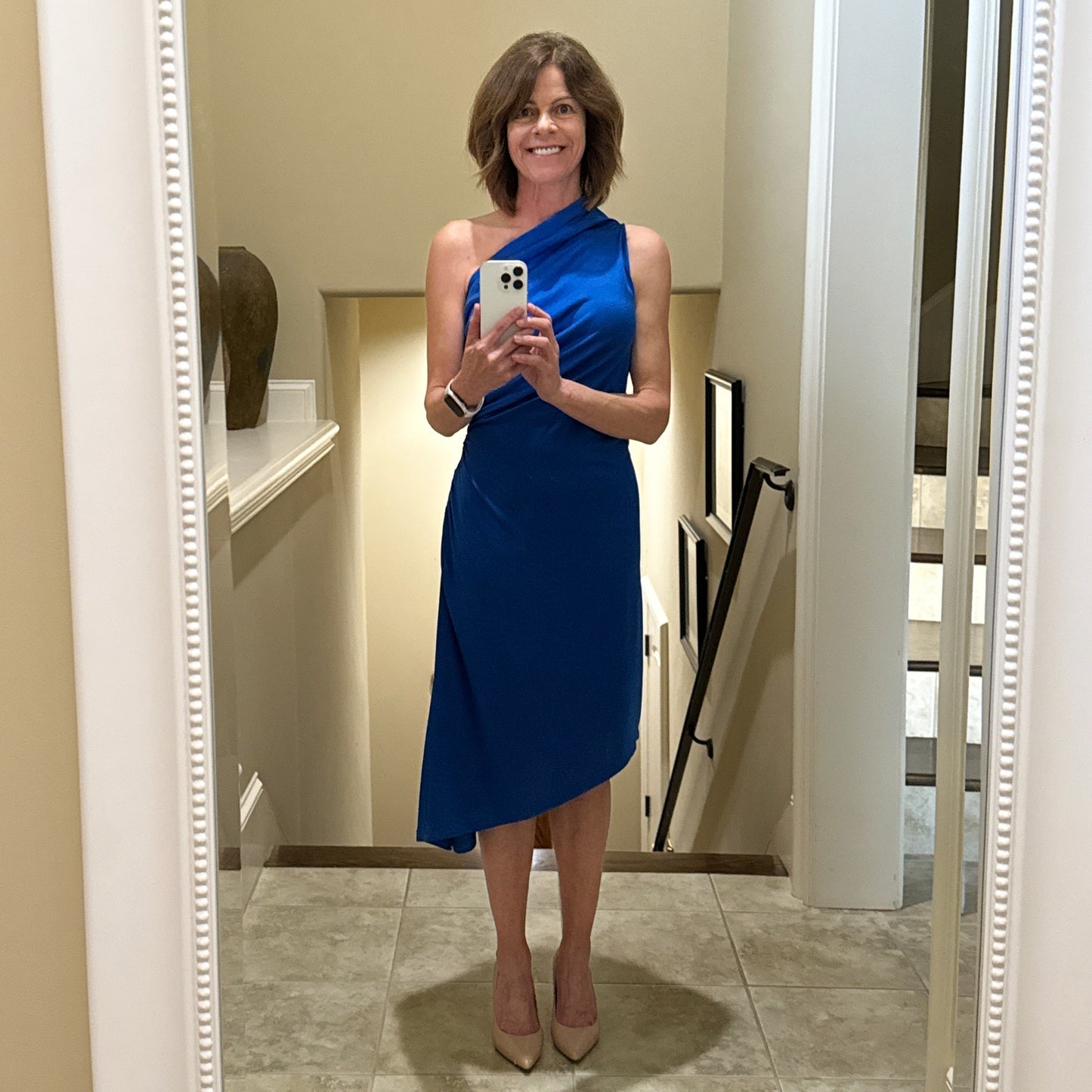 RALPH LAUREN LDRS Cruise Silk Blend Dress XS