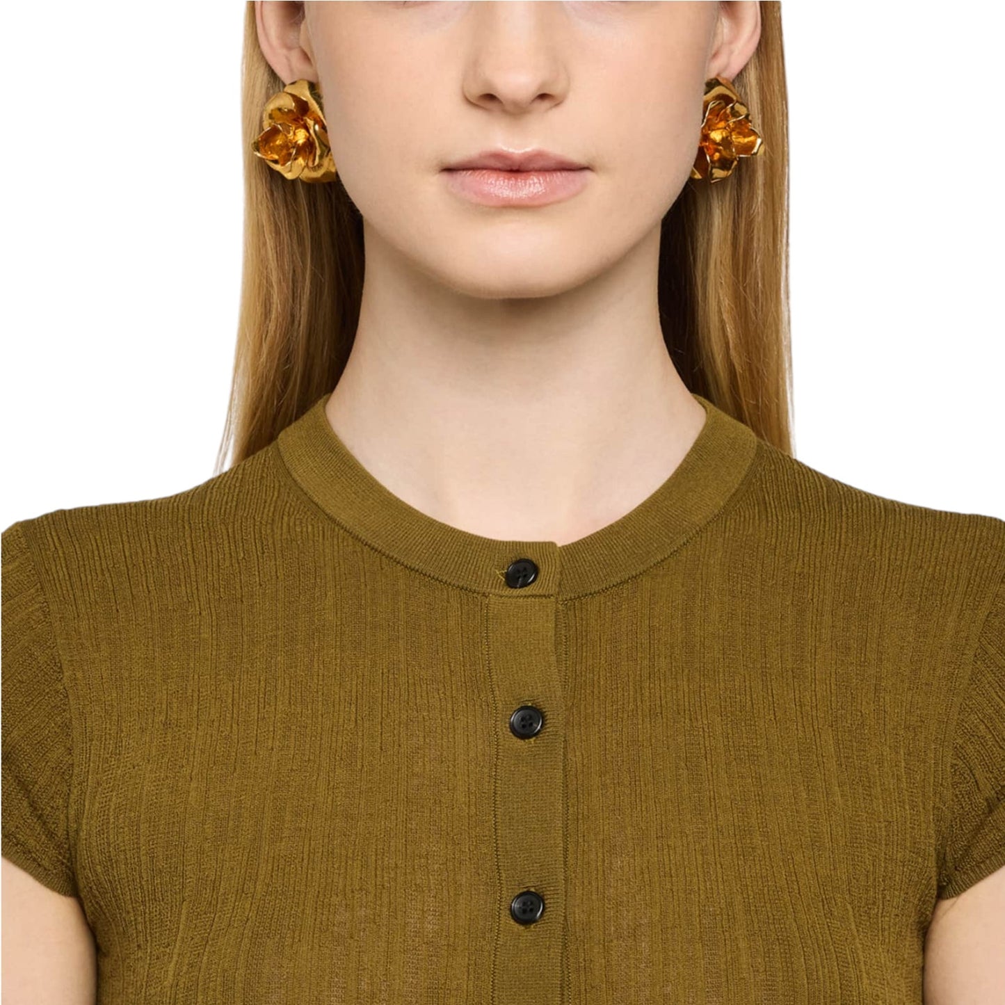 JENNIFER BEHR Tansy Earrings in Gold