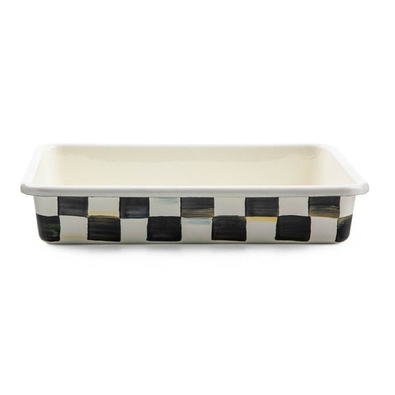 MACKENZIE-CHILDS Courtly Check 9" x 13" Baking Pan