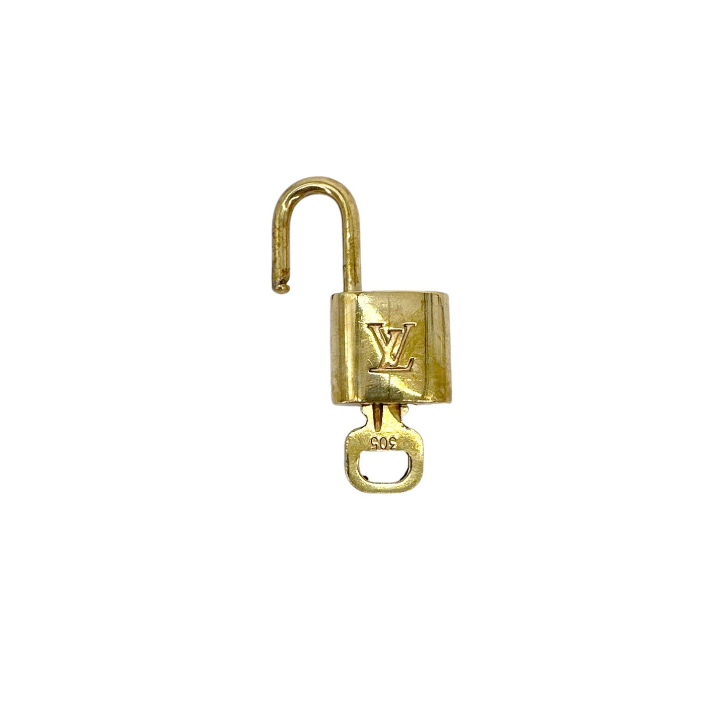 LOUIS VUITTON Padlock & Key Set #305