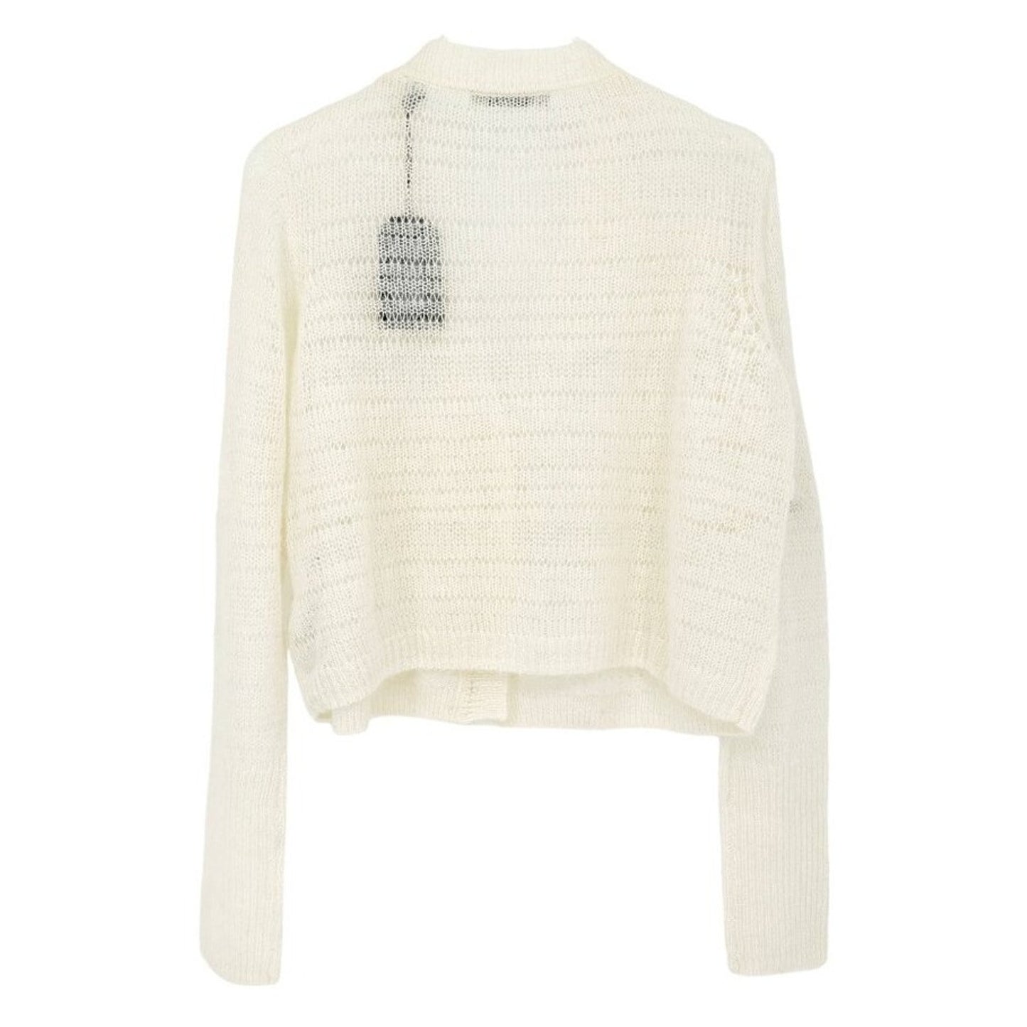 ALLSAINTS Cole Open Knit Cropped Cardigan L