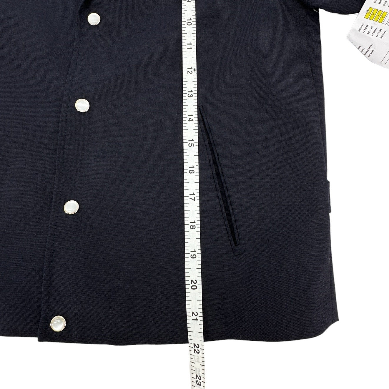 The GREAT. The Western Suiting Jacket. in Navy 1 | S