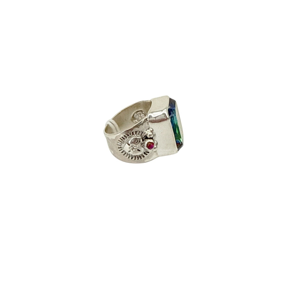 VIRGINS SAINTS & ANGELS VSA Miraculous Vibe Cross Ring 7
