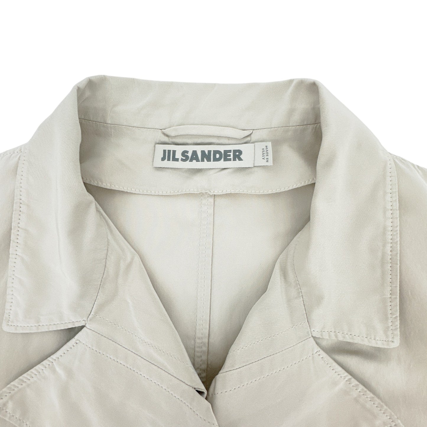 JIL SANDER Silk Blend Blouson Jacket EU40