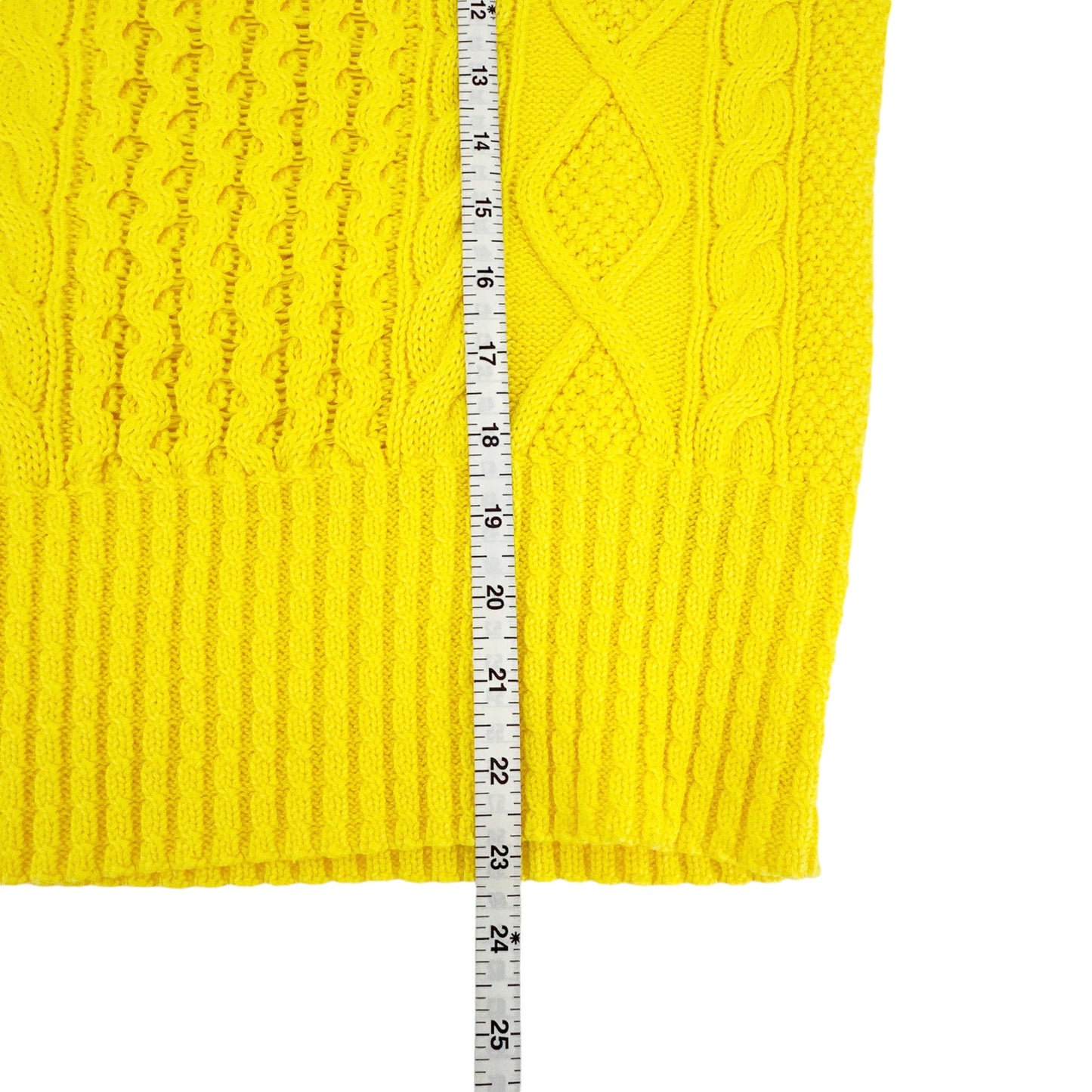 RALPH LAUREN Cable-Knit Cotton Jumper XS