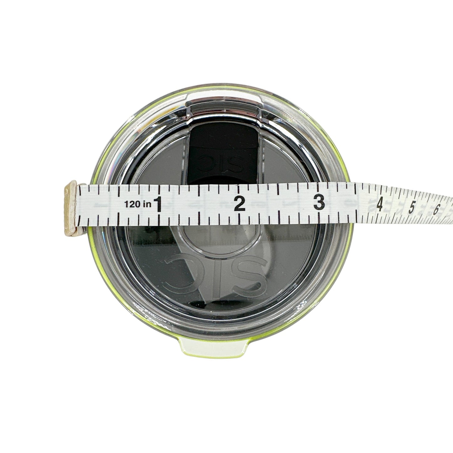 SIC 20 oz Tumbler in Neon Yellow Dimpled Golf