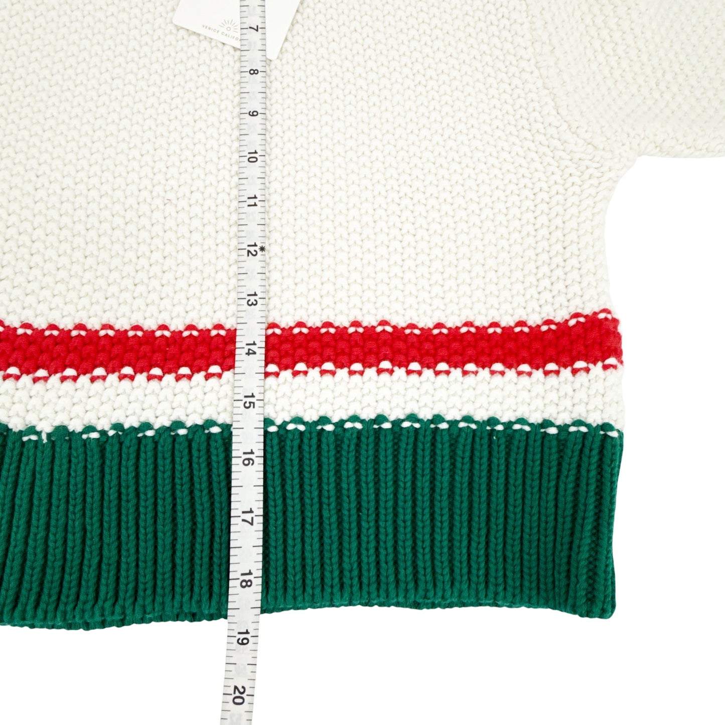 SHOW ME YOUR MUMU Only One Sweater in Festive Stripe XS