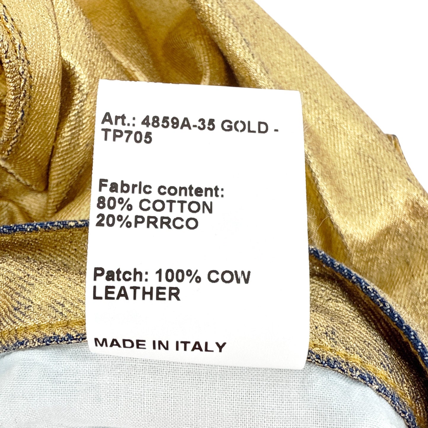 R13 Boyfriend Jean in Gold Indigo 24