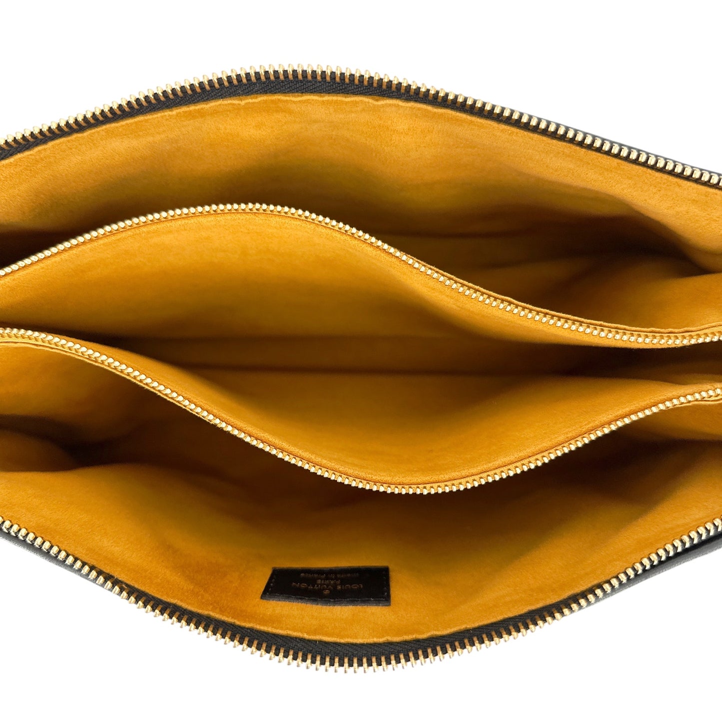 LOUIS VUITTON Lambskin Embossed Monogram Coussin MM