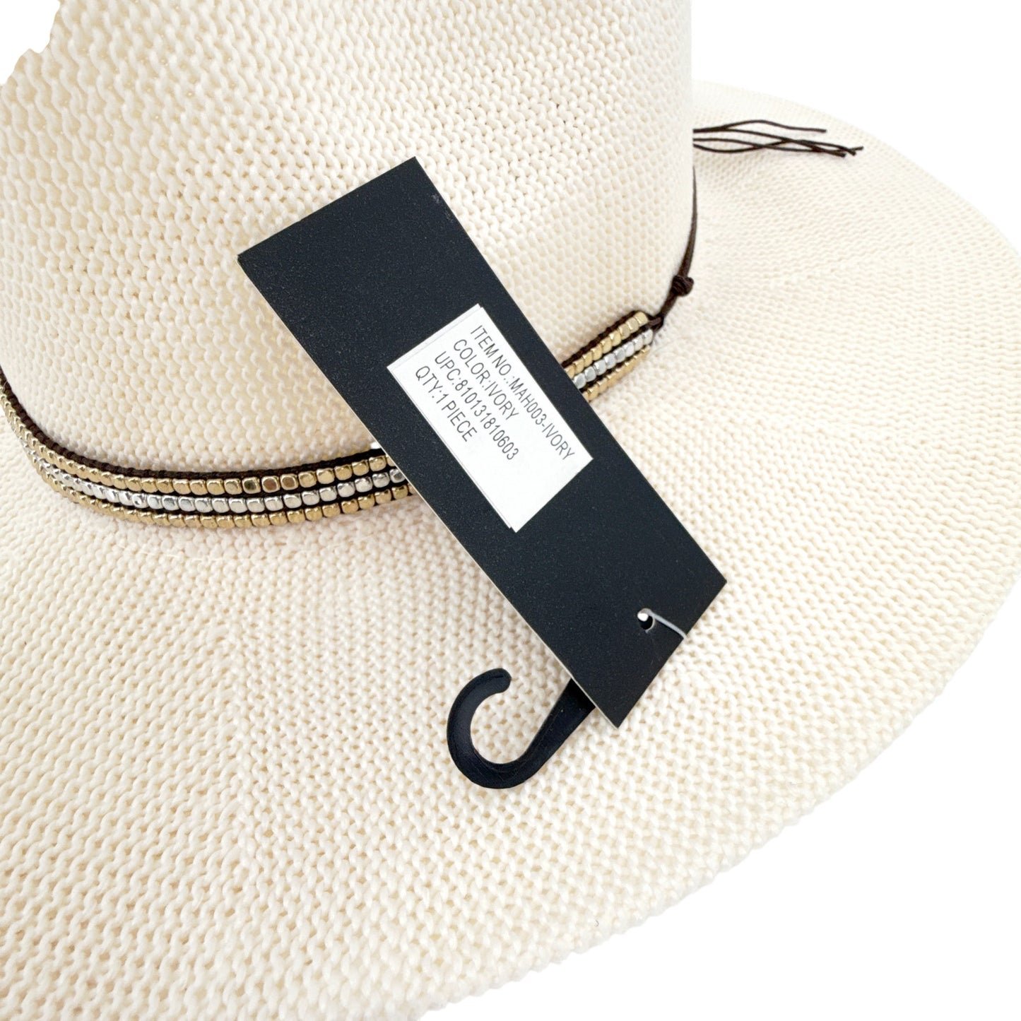 MARCUS ADLER The Taylor Panama Packable Hat in Ivory
