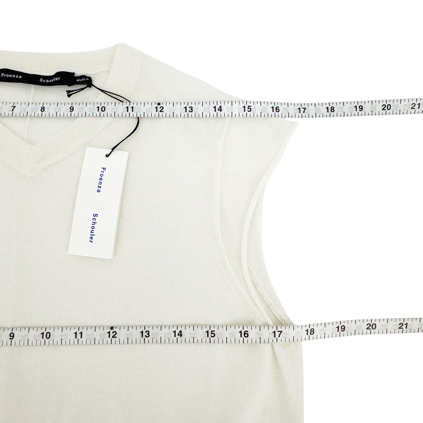 PROENZA SCHOULER Morgan Sweater in Cotton Silk XS