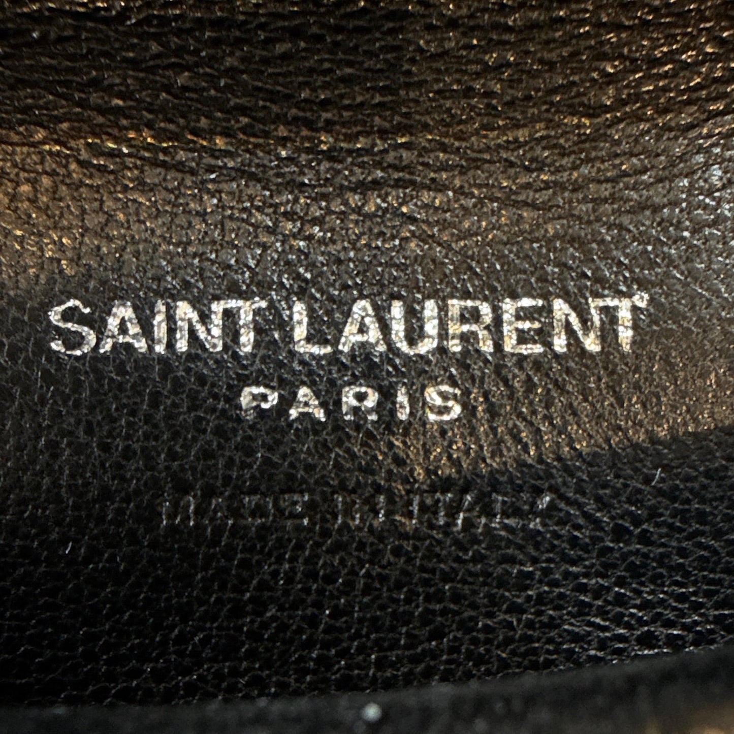 SAINT LAURENT Loulou Mini in Lambskin Puffer Pouch Clutch