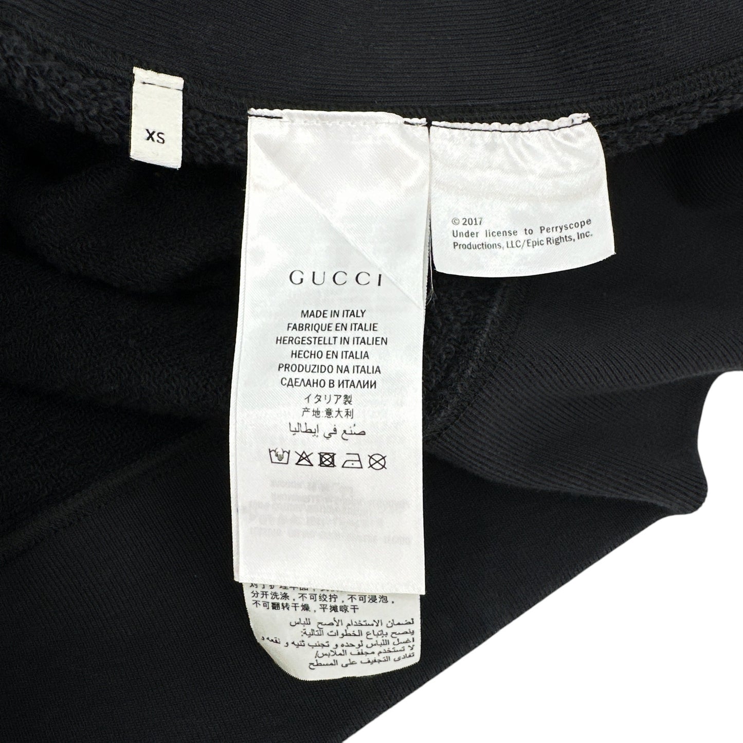 GUCCI AC/DC Logo Sweatshirt XS