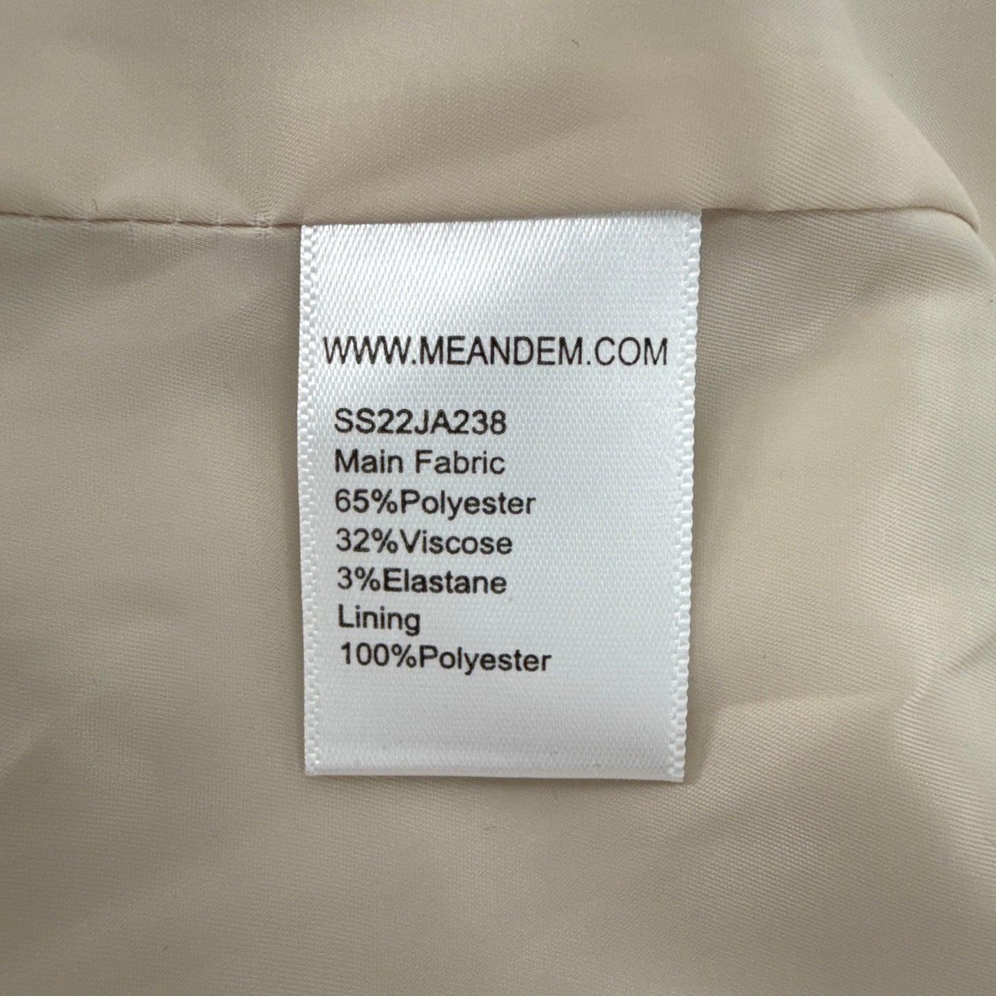 ME+EM Statement Check Boyfriend Blazer UK6|US2