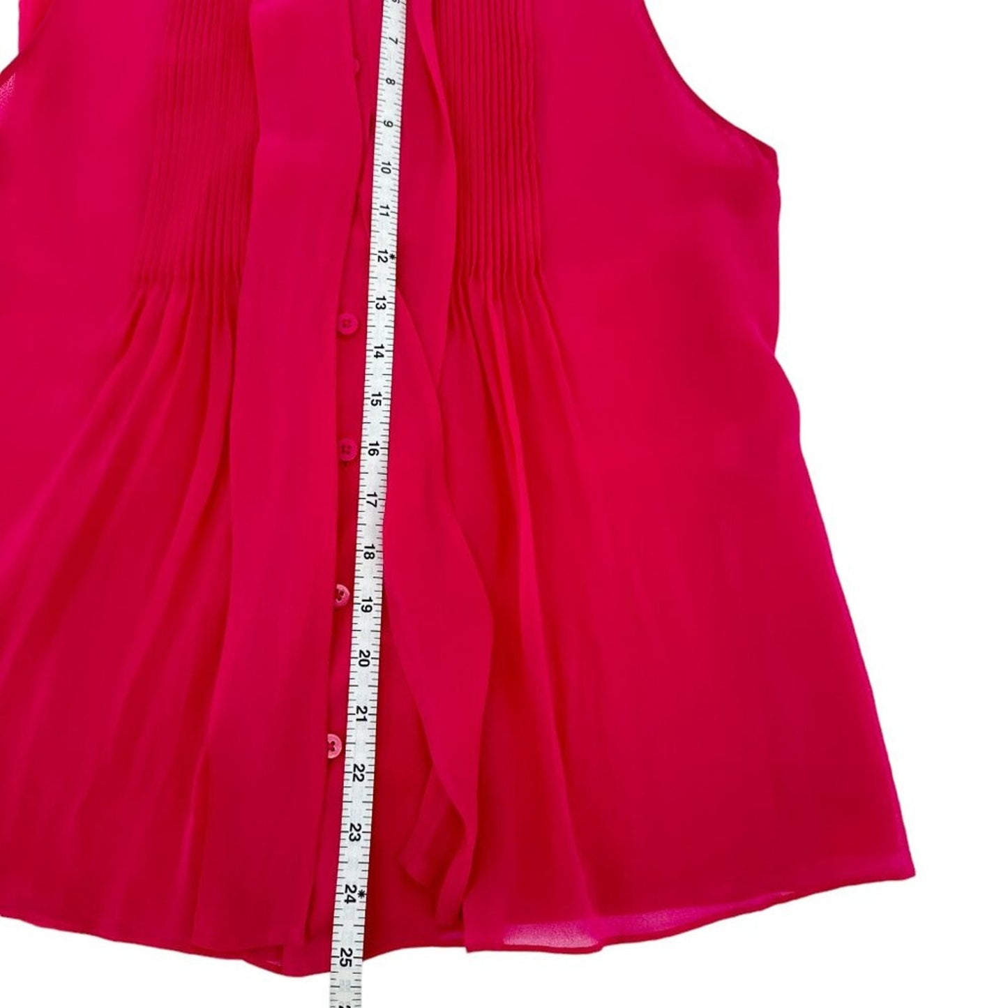 DIANE Von FURSTENBERG DVF Aidan Tie Neck Silk Blouse 8