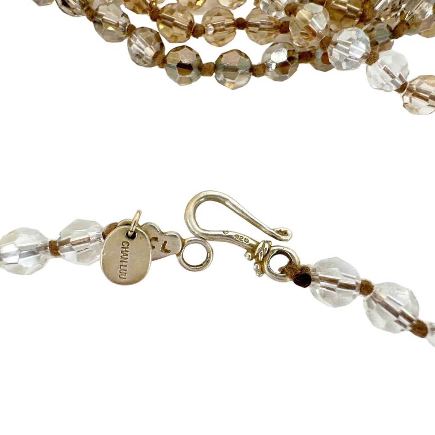 CHAN LUU Semi-Precious Necklace or Wrap Bracelet in Neutral