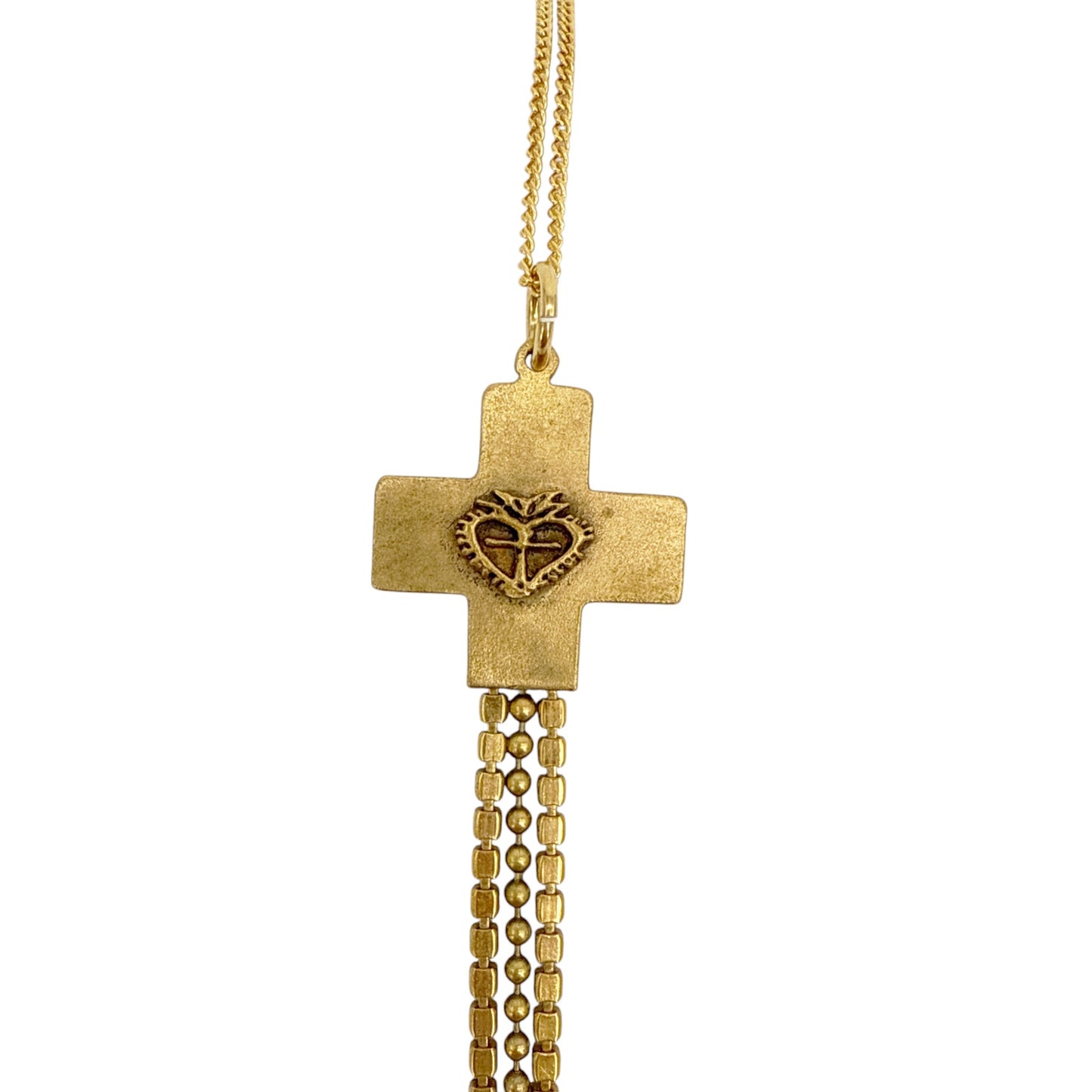 VIRGINS SAINTS & ANGELS VSA Resurrection Cross Chain Necklace