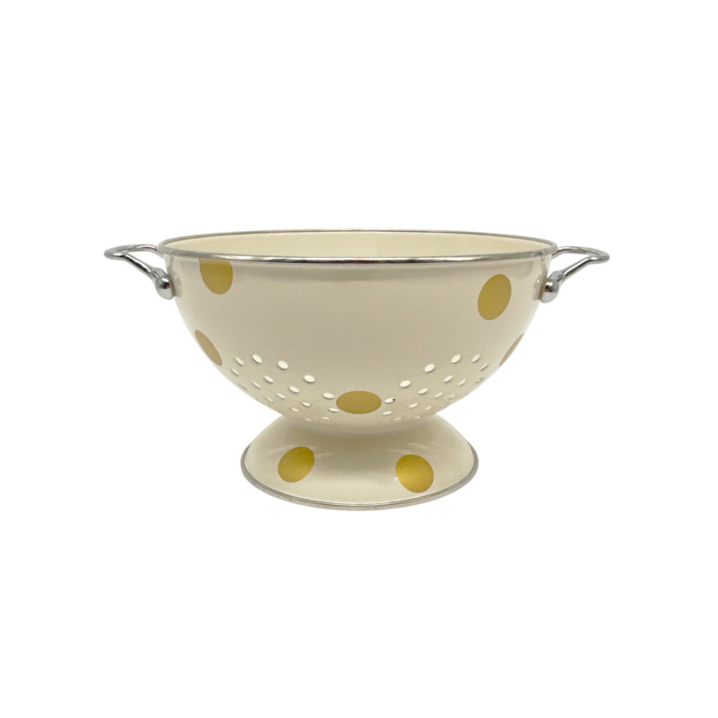 KATE SPADE New York All in Good Taste Deco Dot Colander Strainer by Lenox