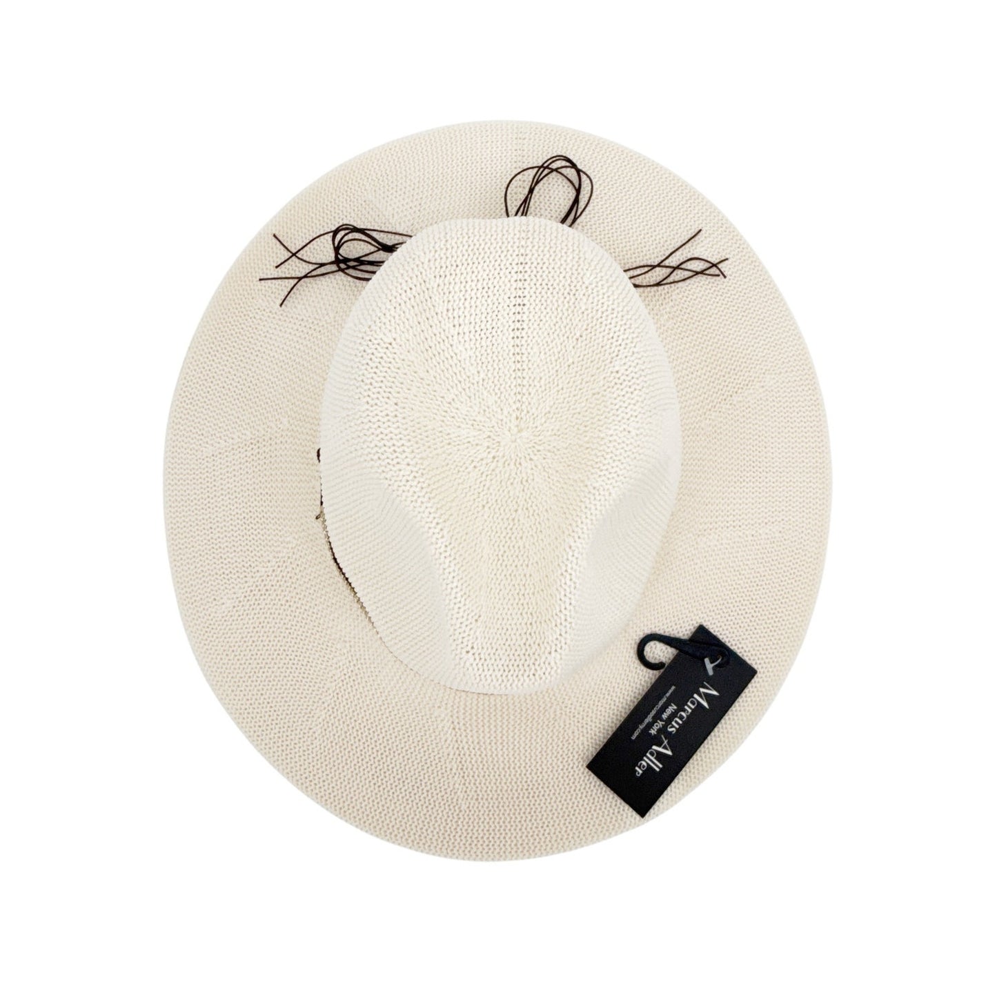 MARCUS ADLER The Taylor Panama Packable Hat in Ivory