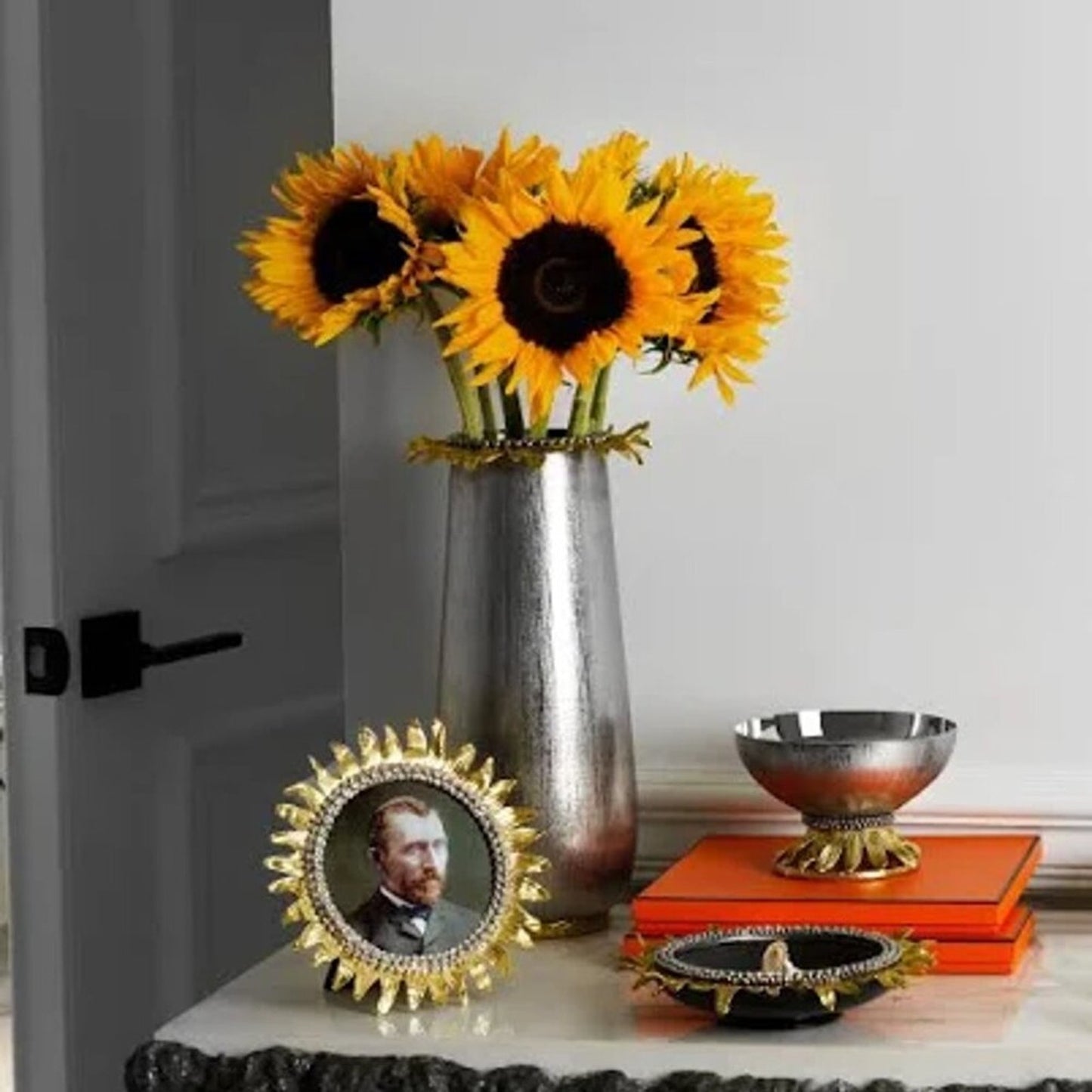 MICHAEL ARAM Sunflower Trinket Tray