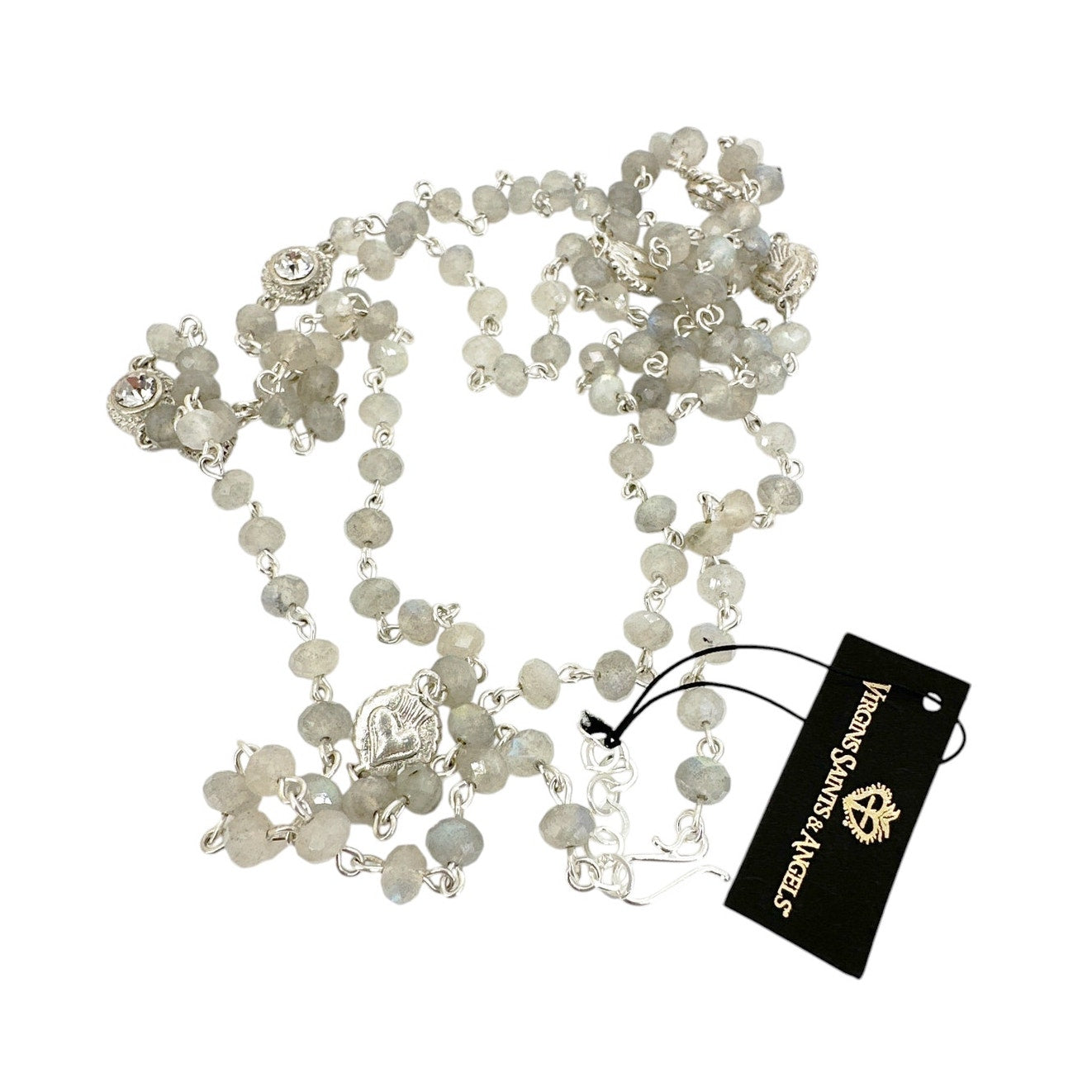 VIRGINS SAINTS & ANGELS VSA Wrap 6mm Lux Labradorite in Silver