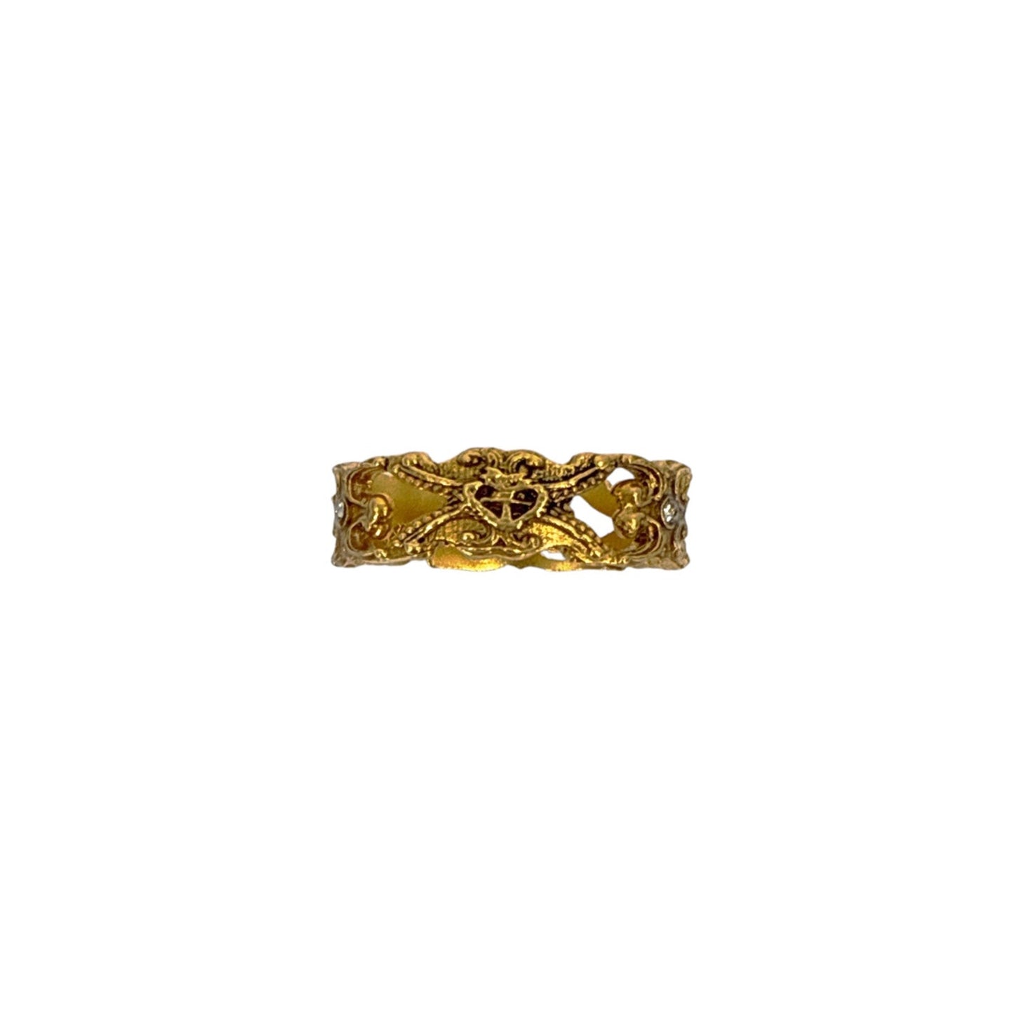 VIRGINS SAINTS & ANGELS VSA Band Ring in Gold 6