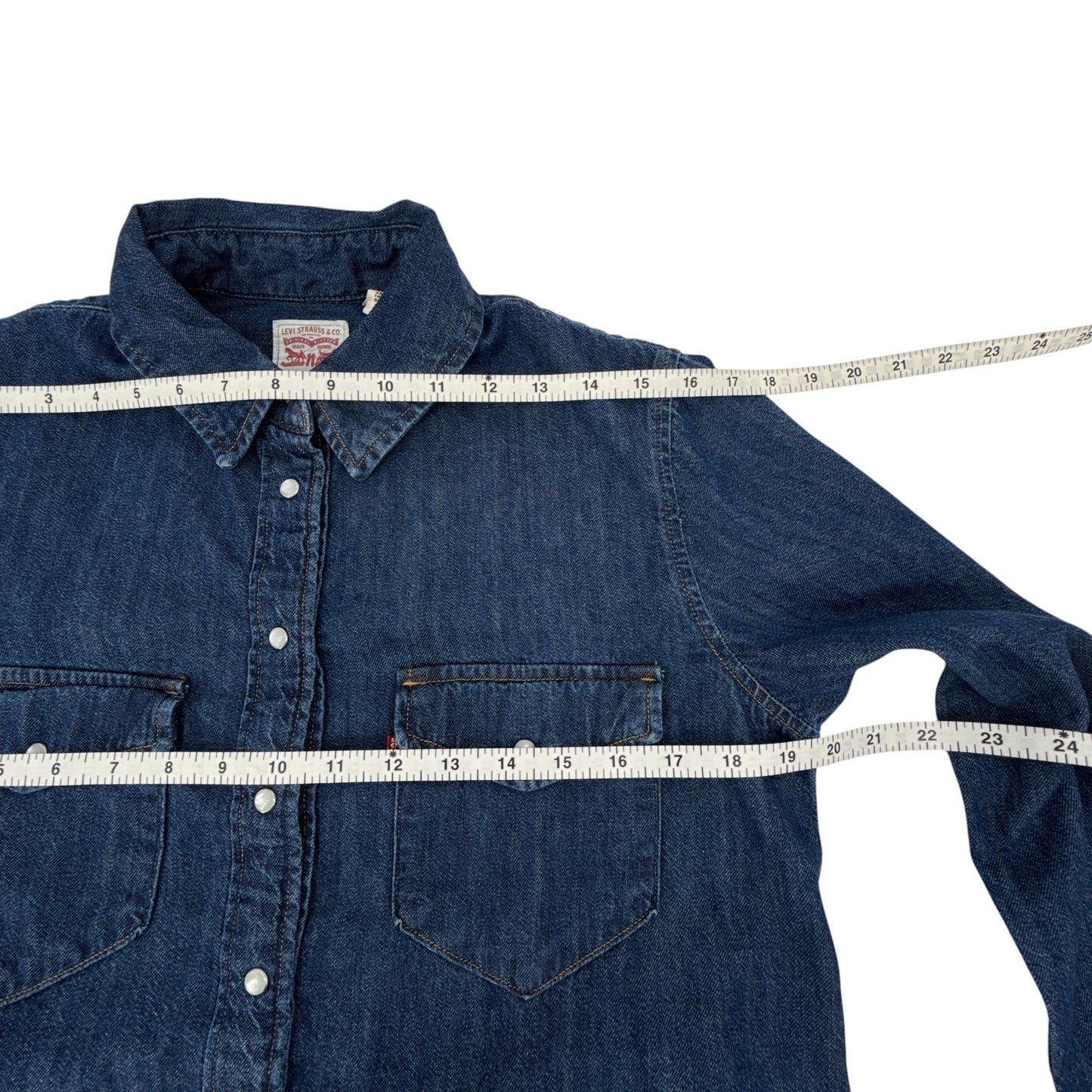 LEVI'S Iconic Western Shirt in Air Space 3 S