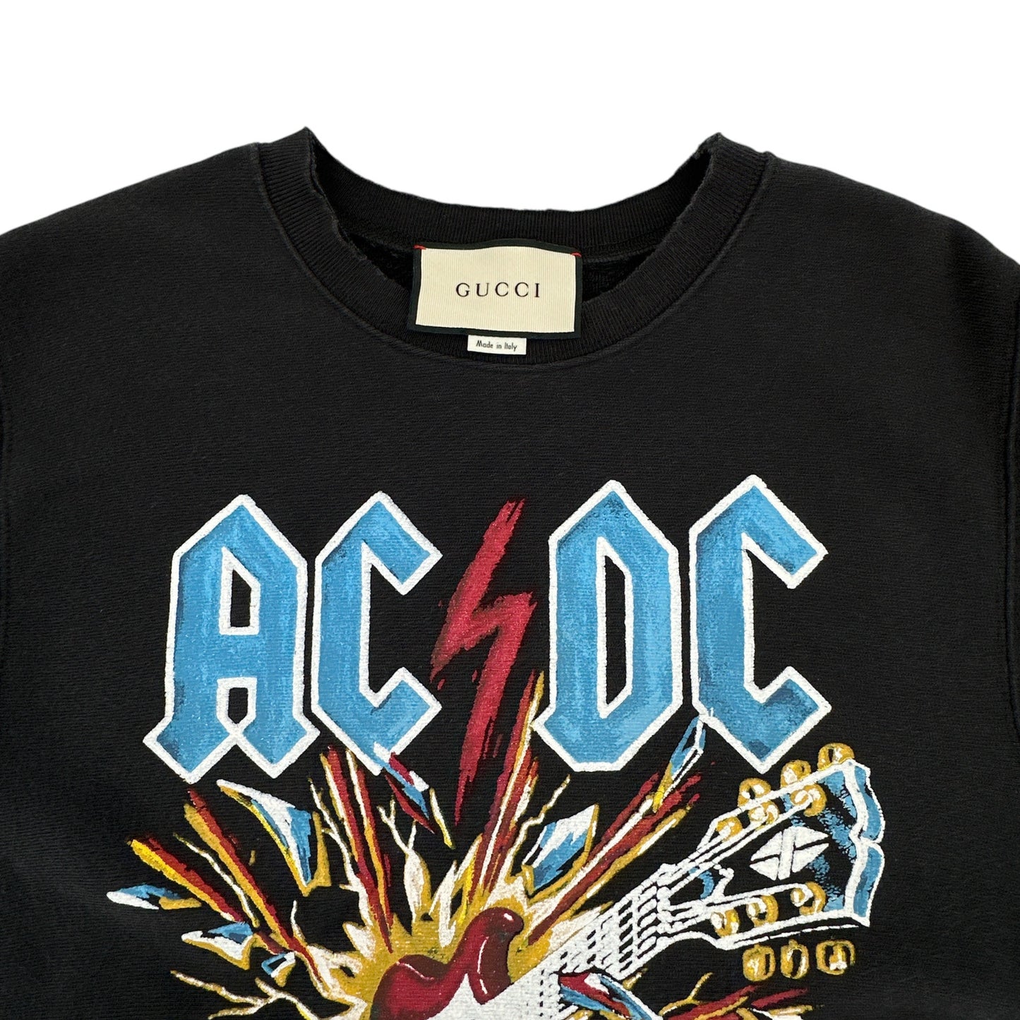 GUCCI AC/DC Logo Sweatshirt XS
