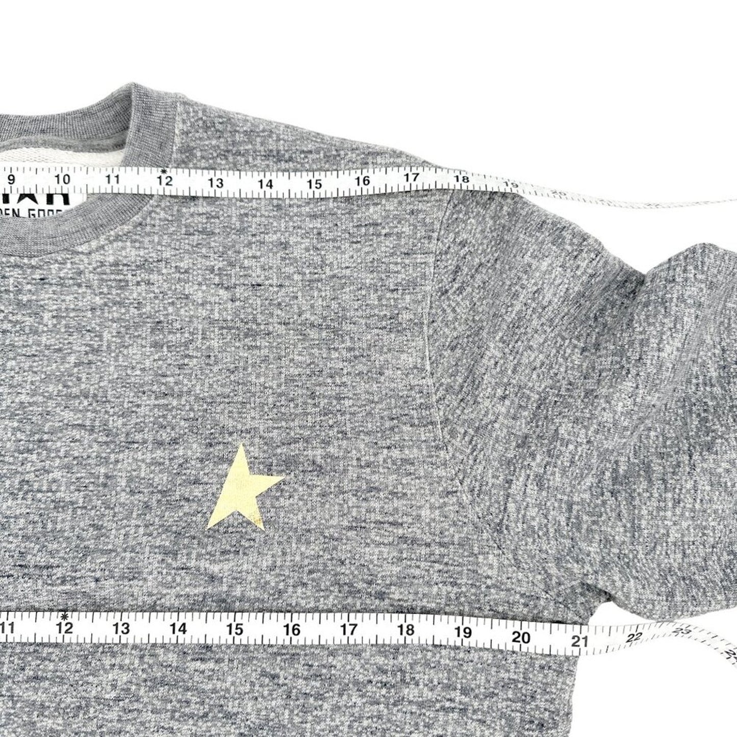 GOLDEN GOOSE Archibald Star Crewneck Sweatshirt XS