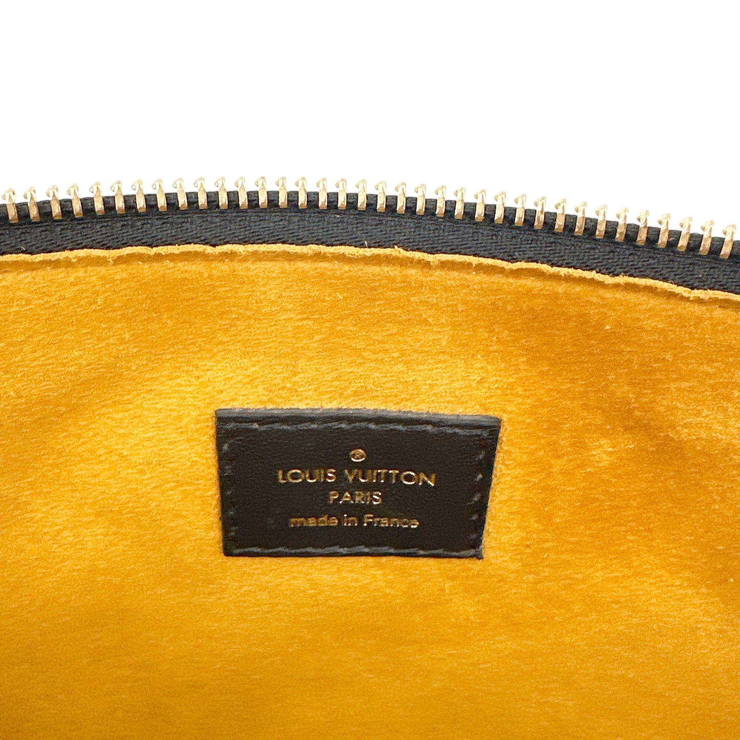 LOUIS VUITTON Lambskin Embossed Monogram Coussin MM