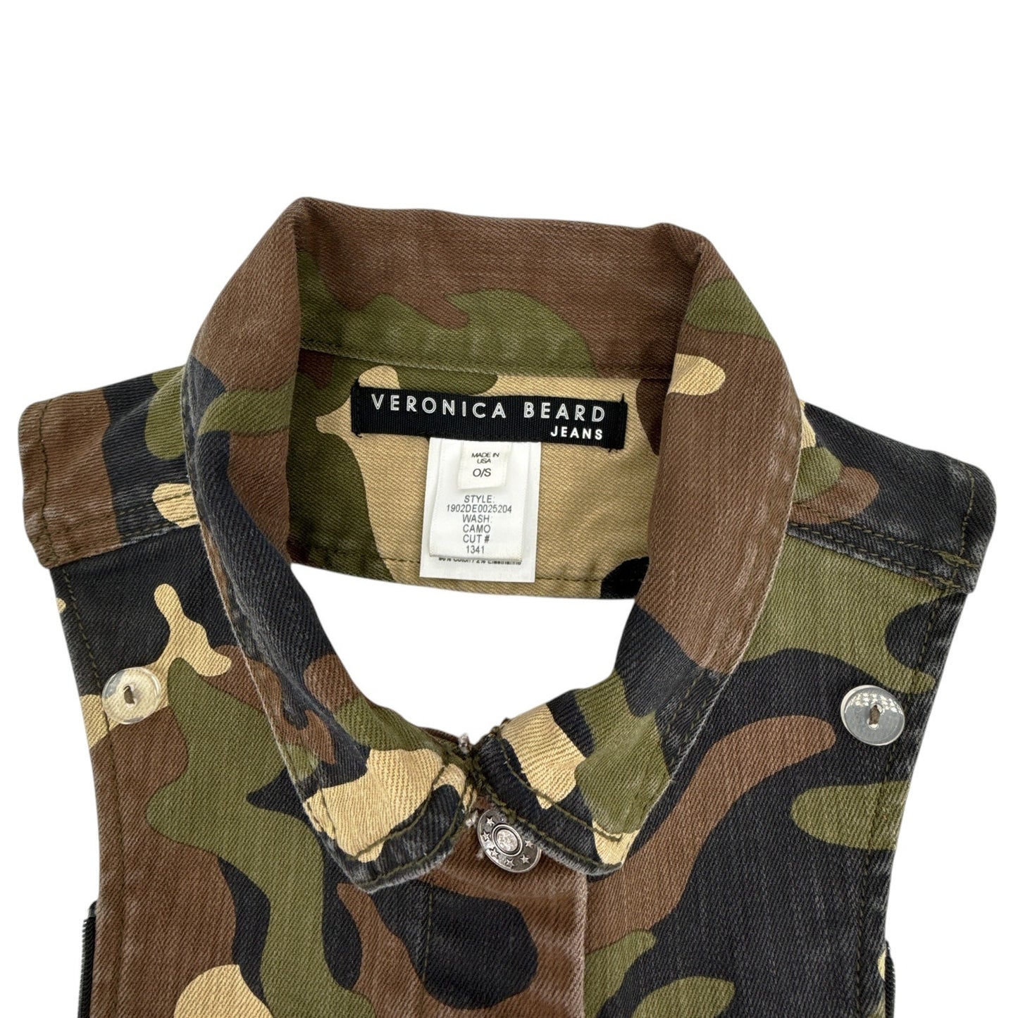 VERONICA BEARD Slate Camo Dickey