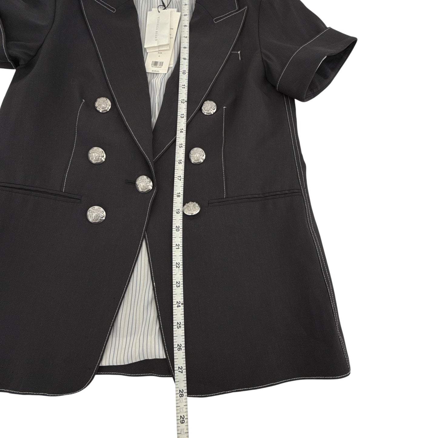 VERONICA BEARD Hastings Dickey Jacket in Navy 6|S