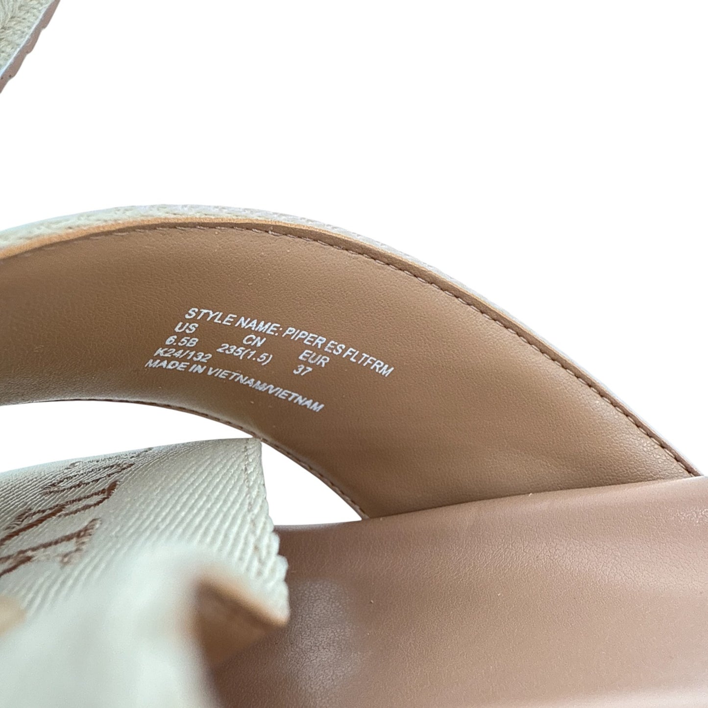 KATE SPADE New York Piper Flatform Espadrilles in Light Fawn 6.5