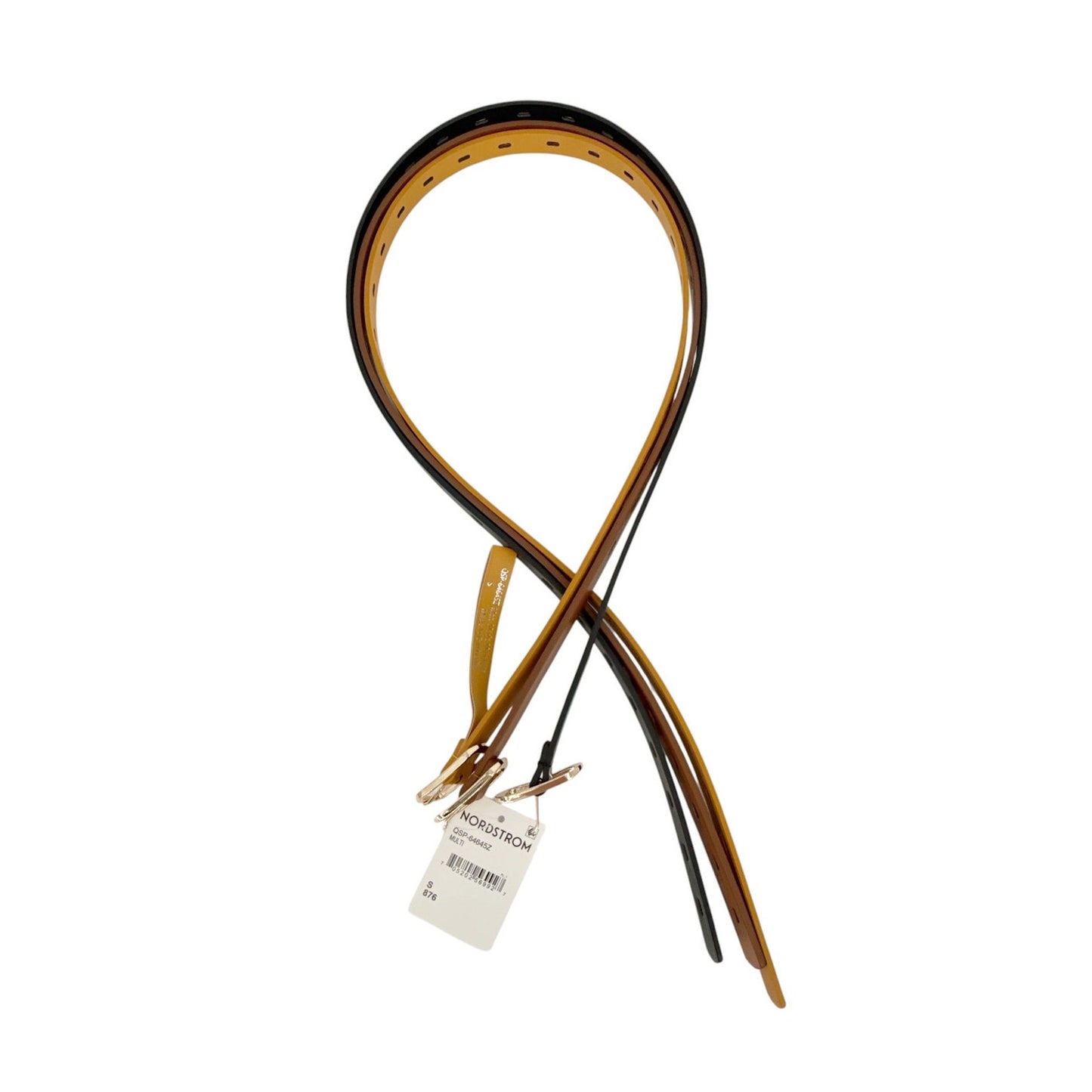 LINEA PELLE 3-for-1 Perforated Belt Set