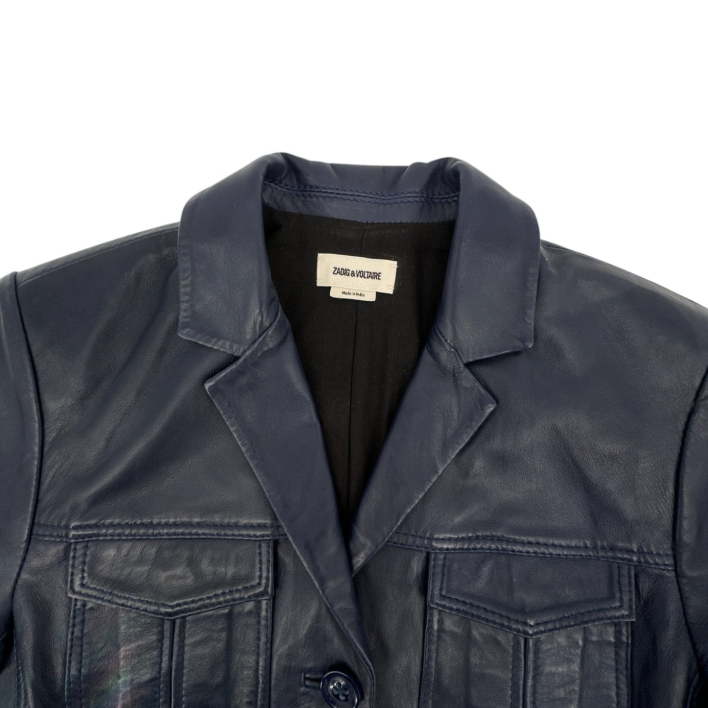 ZADIG & VOLTAIRE Liams Leather Jacket M