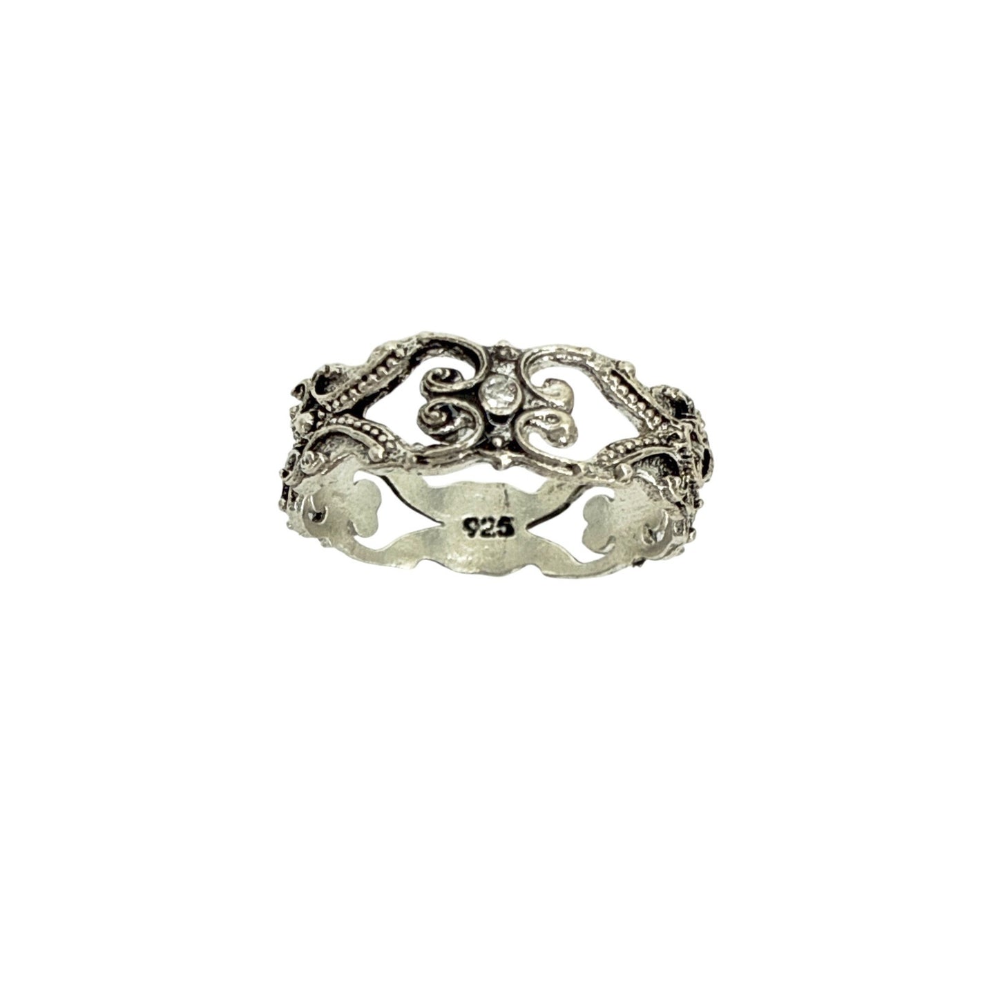 VIRGINS SAINTS & ANGELS VSA Band Ring in Silver 6