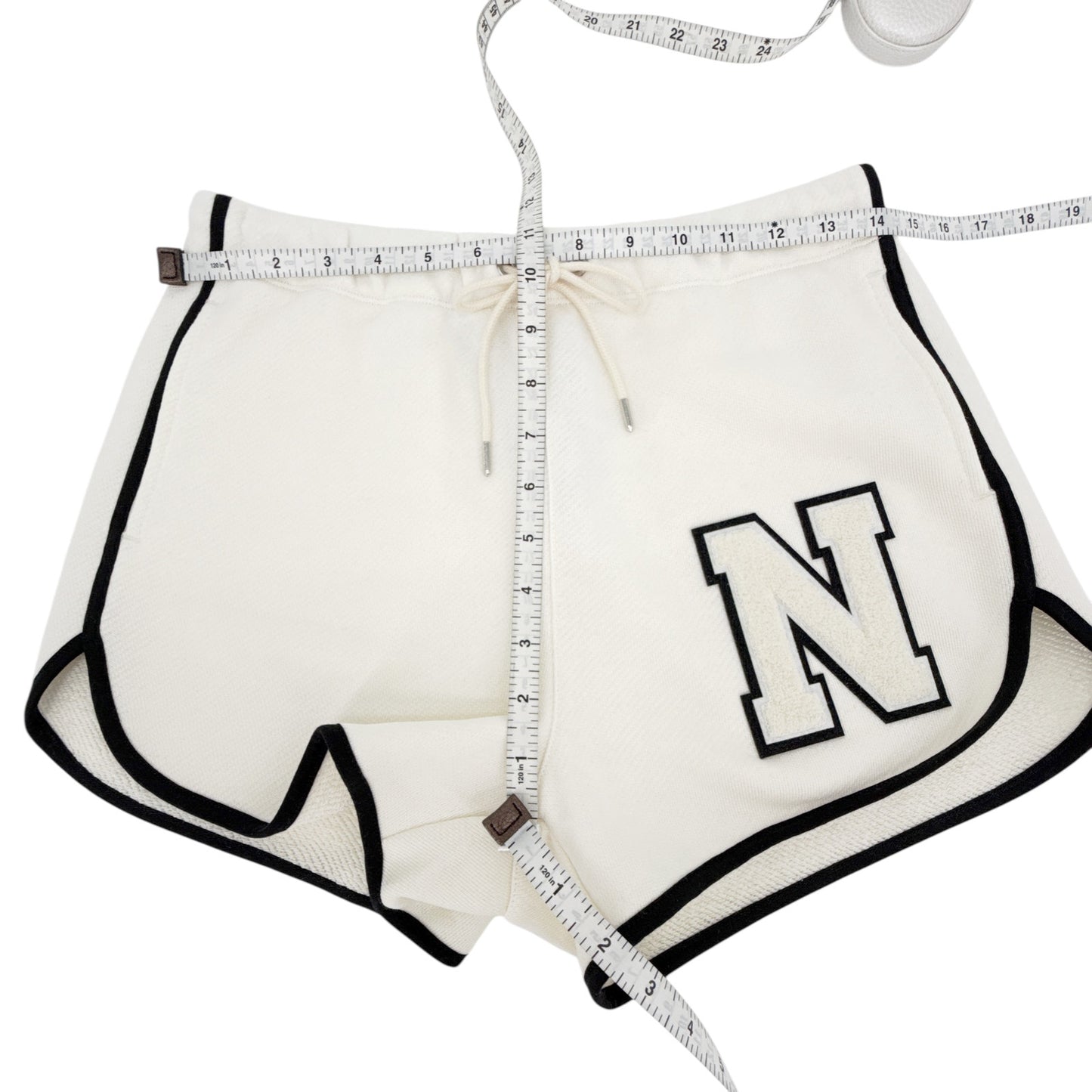 NILI LOTAN x Champion Athletic Short in Vintage White S