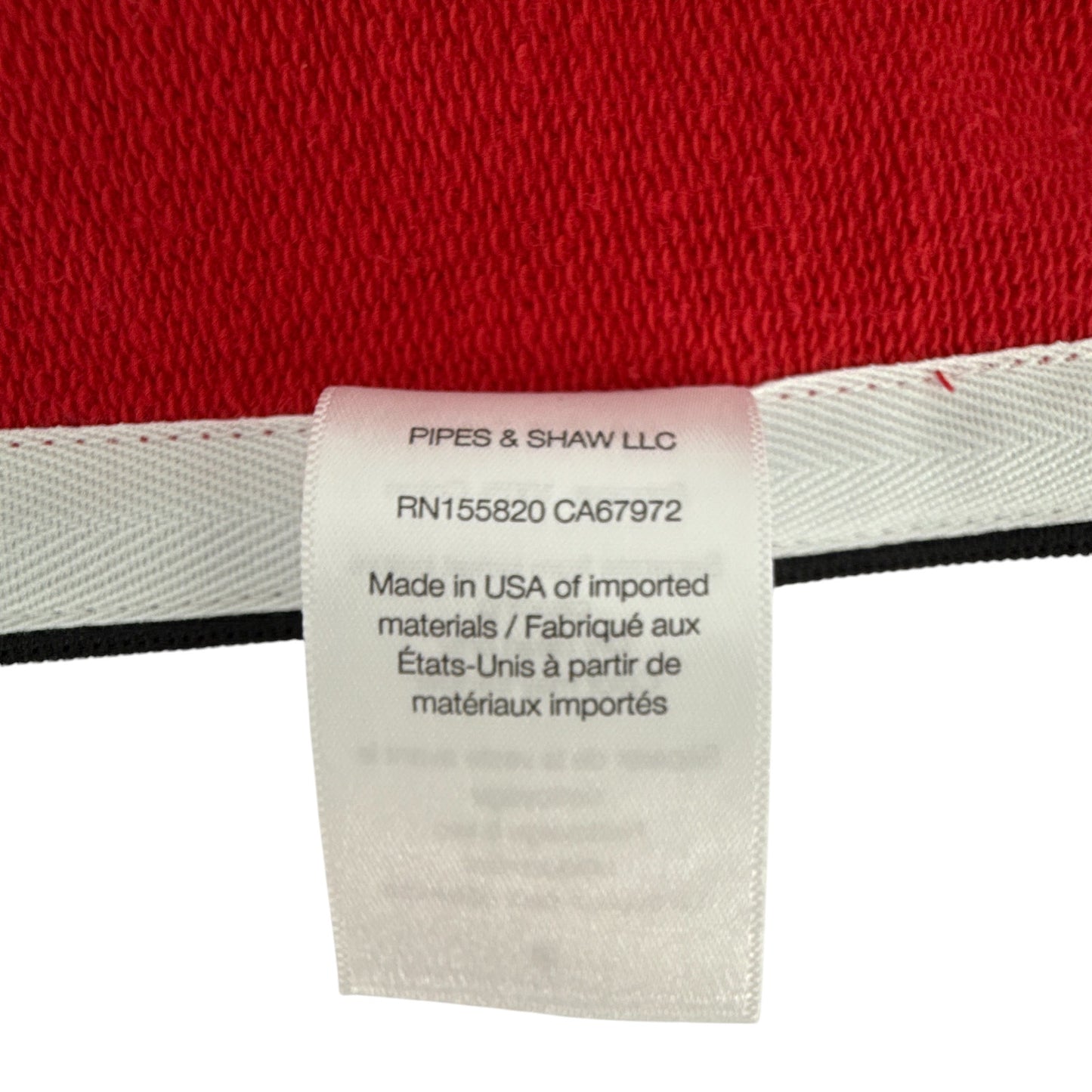 VERONICA BEARD Hoodie Dickey in Navy & Red (NFL New England Patriots)