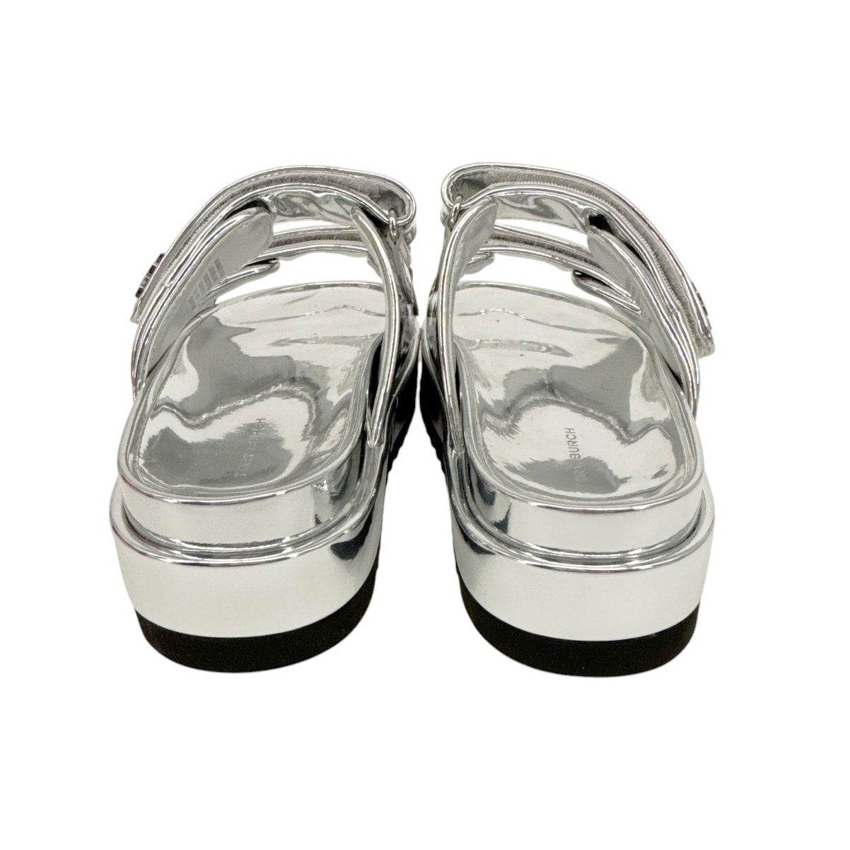 TORY BURCH Kira Sport Slide in Argento 6.5