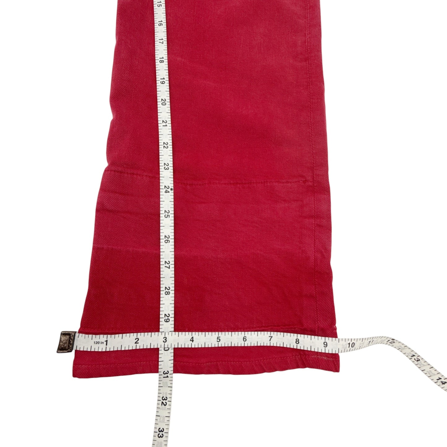 SIMKHAI Jude Straight Leg Jeans in Cherry 24