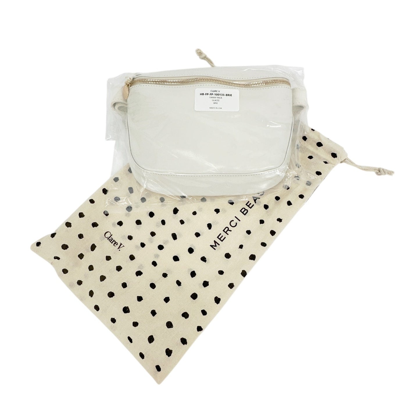 CLARE V. Fanny Pack in Brie